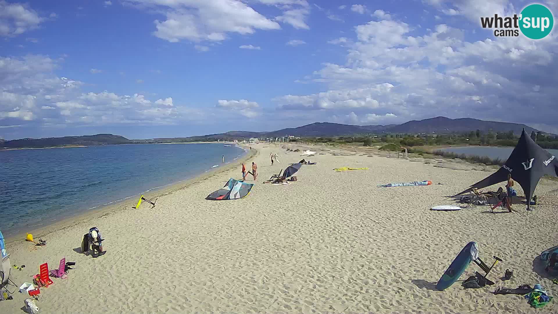 Olbia spletna kamera plaža Le Saline – Sardinija – Italija