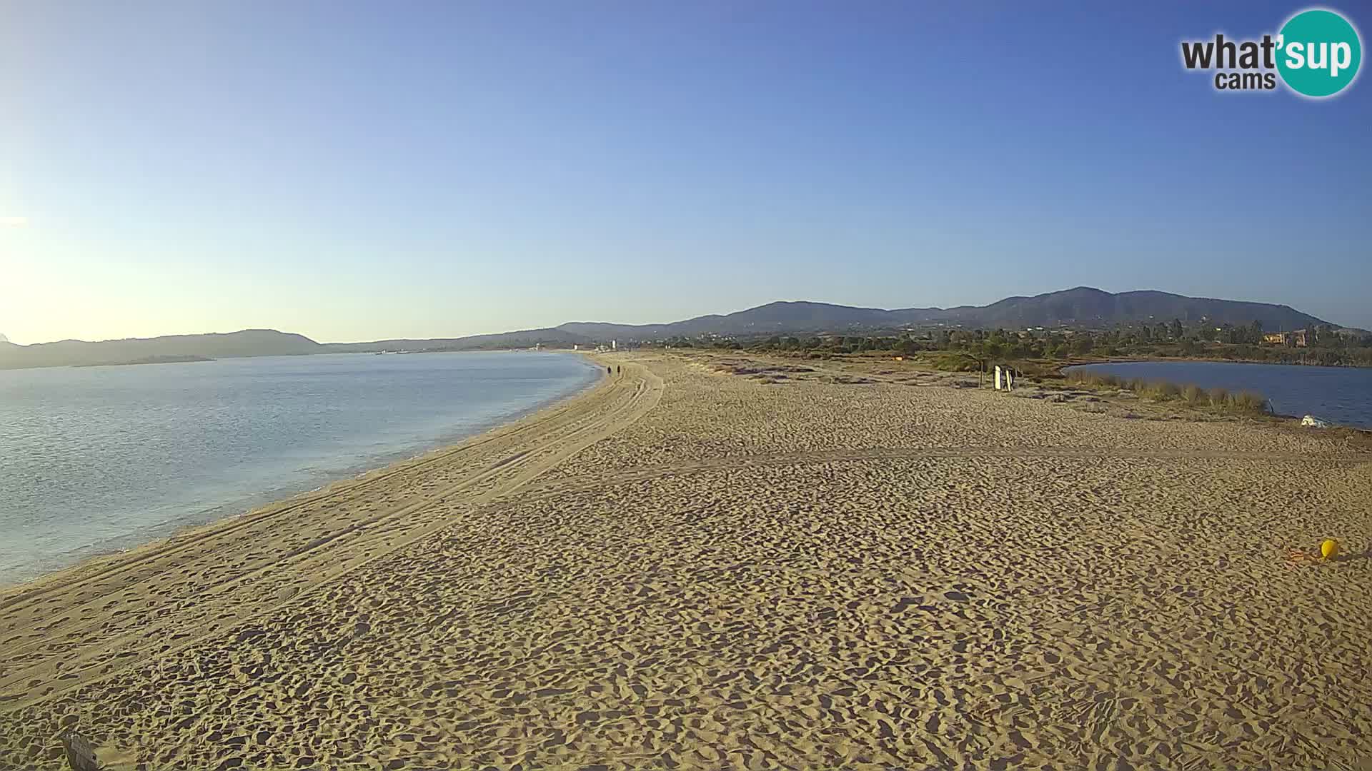 Olbia live webcam spiaggia Le Saline – Sardegna