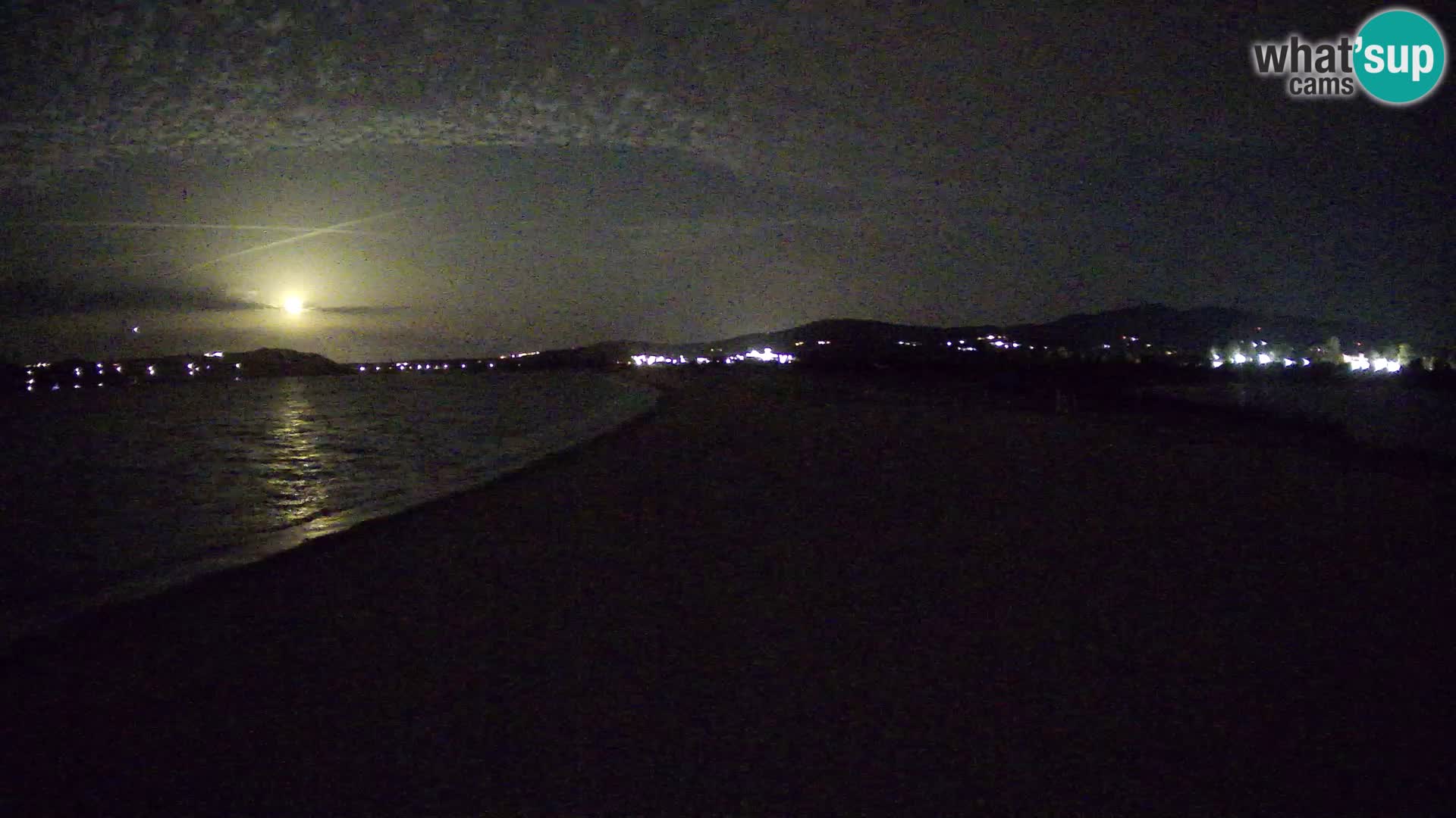 Olbia spletna kamera plaža Le Saline – Sardinija – Italija