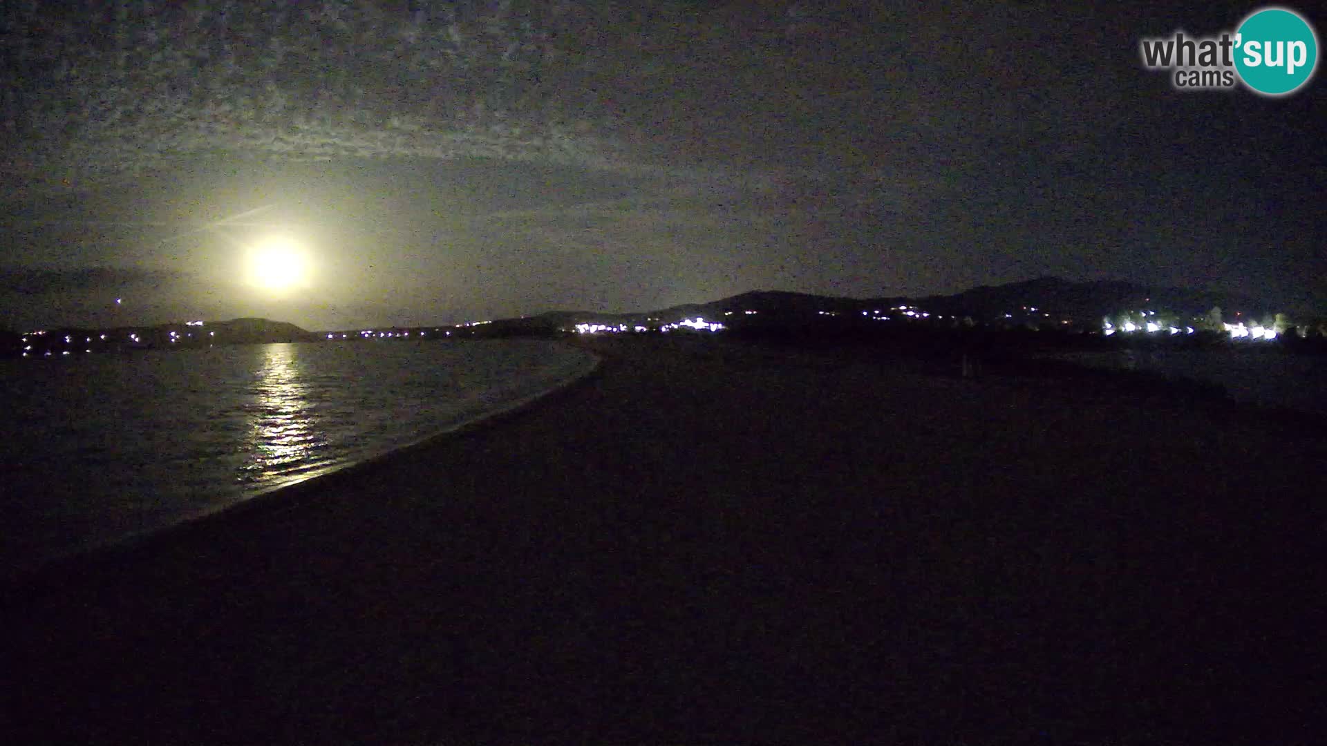 Olbia live webcam spiaggia Le Saline – Sardegna