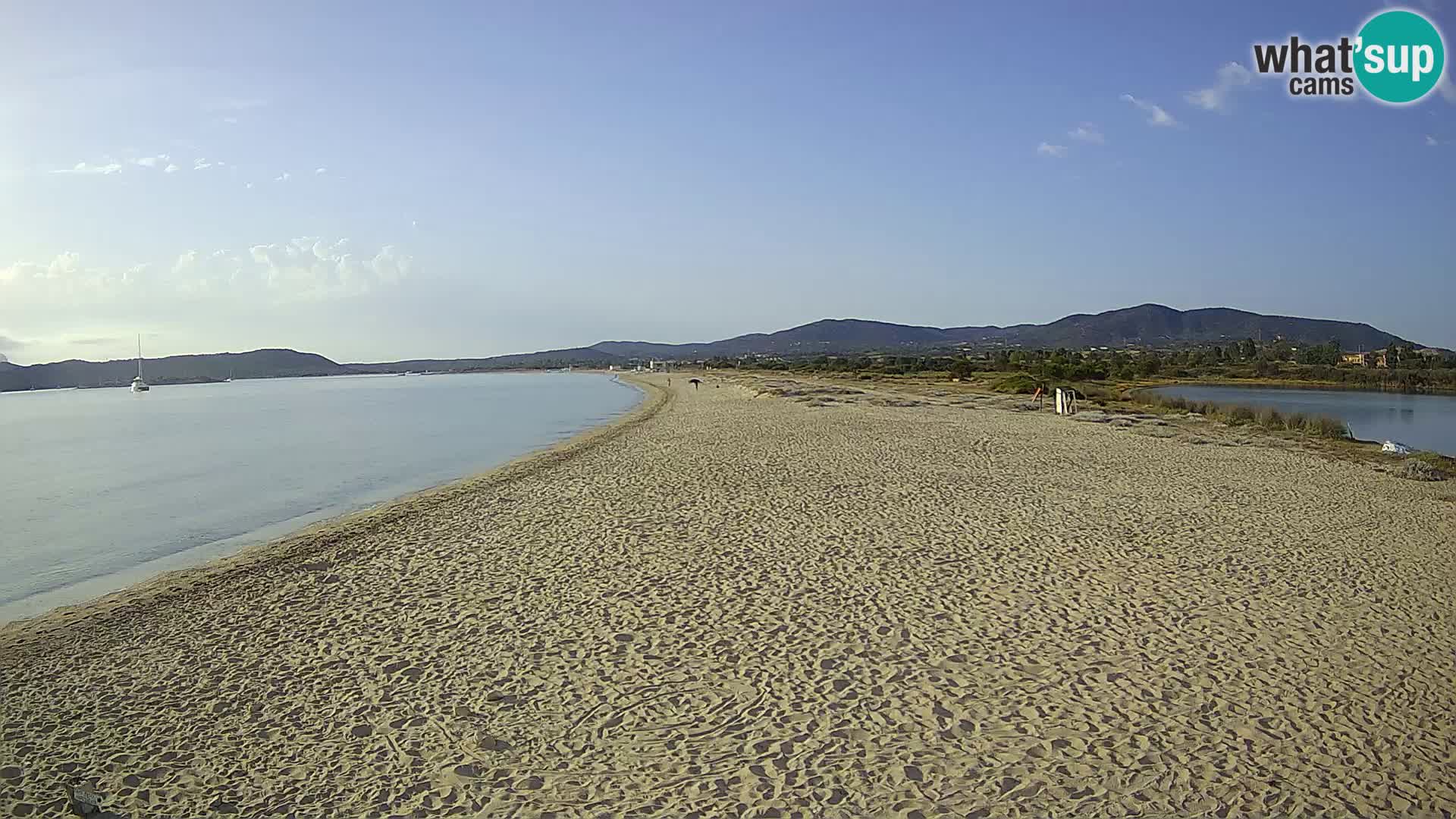 Olbia live webcam spiaggia Le Saline – Sardegna
