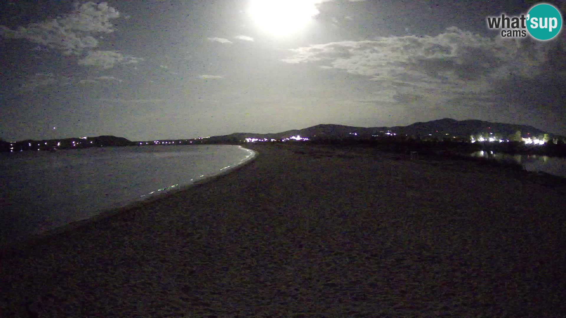 Olbia live webcam Le Saline beach – Sardinia