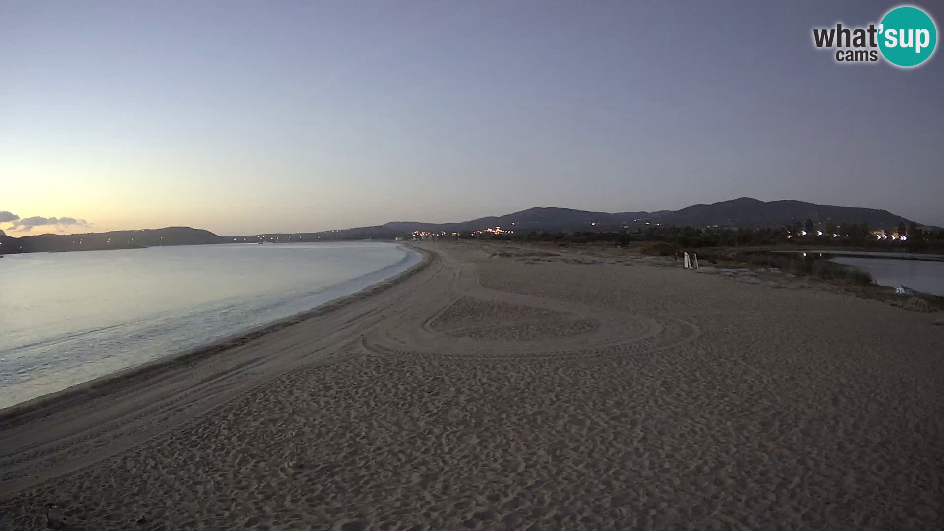 Olbia webcam Le Saline Strand – Sardinien – Italien