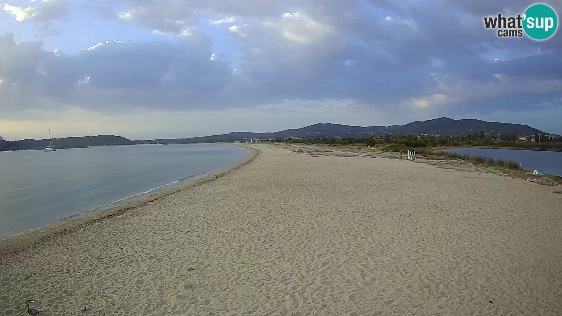 Olbia camera en vivo playa Le Saline – Cerdeña – Italia