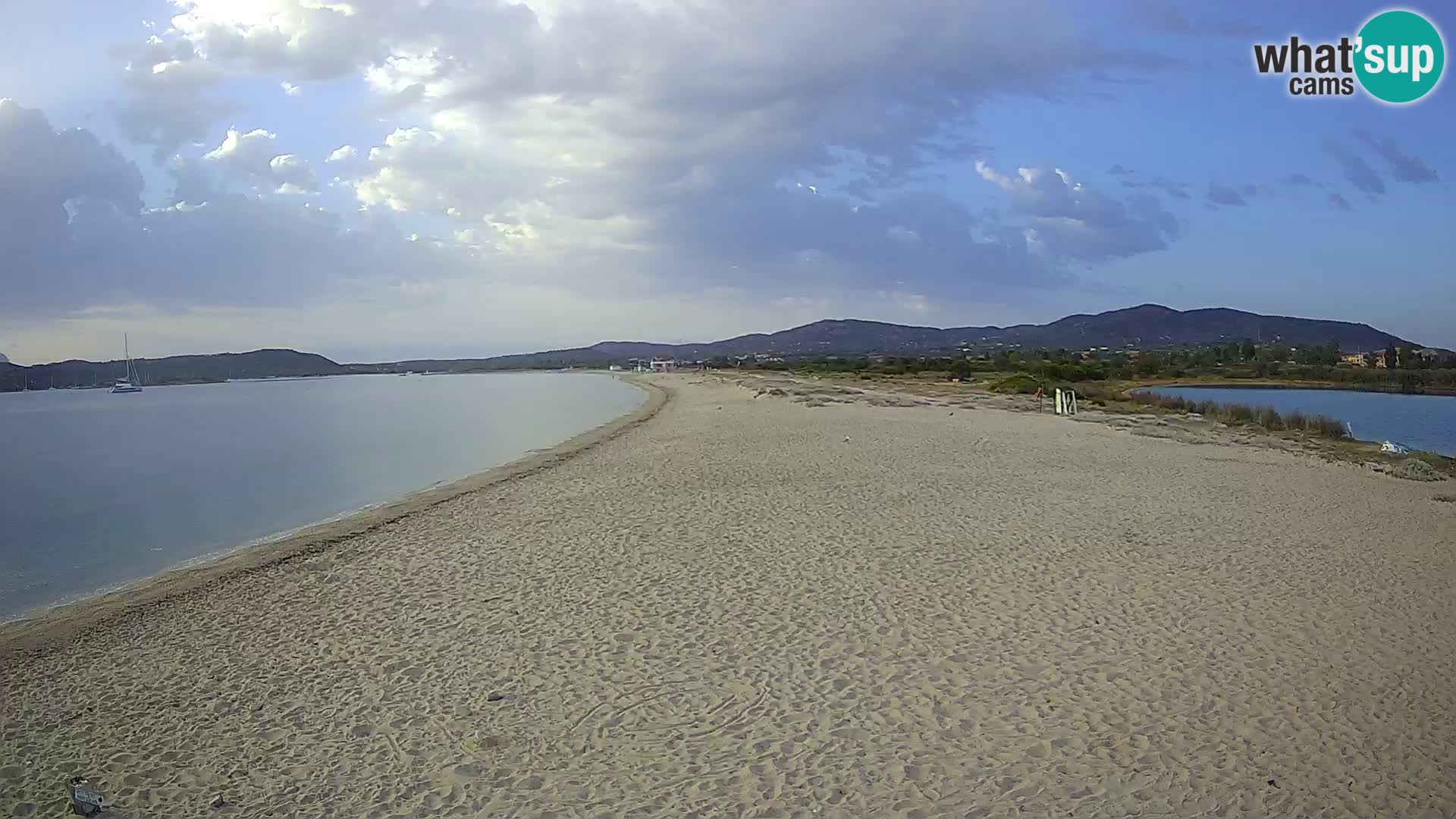 Olbia live webcam spiaggia Le Saline – Sardegna