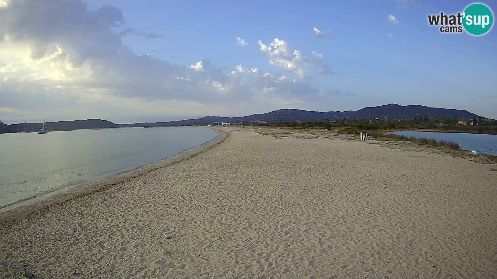 Olbia camera en vivo playa Le Saline – Cerdeña – Italia
