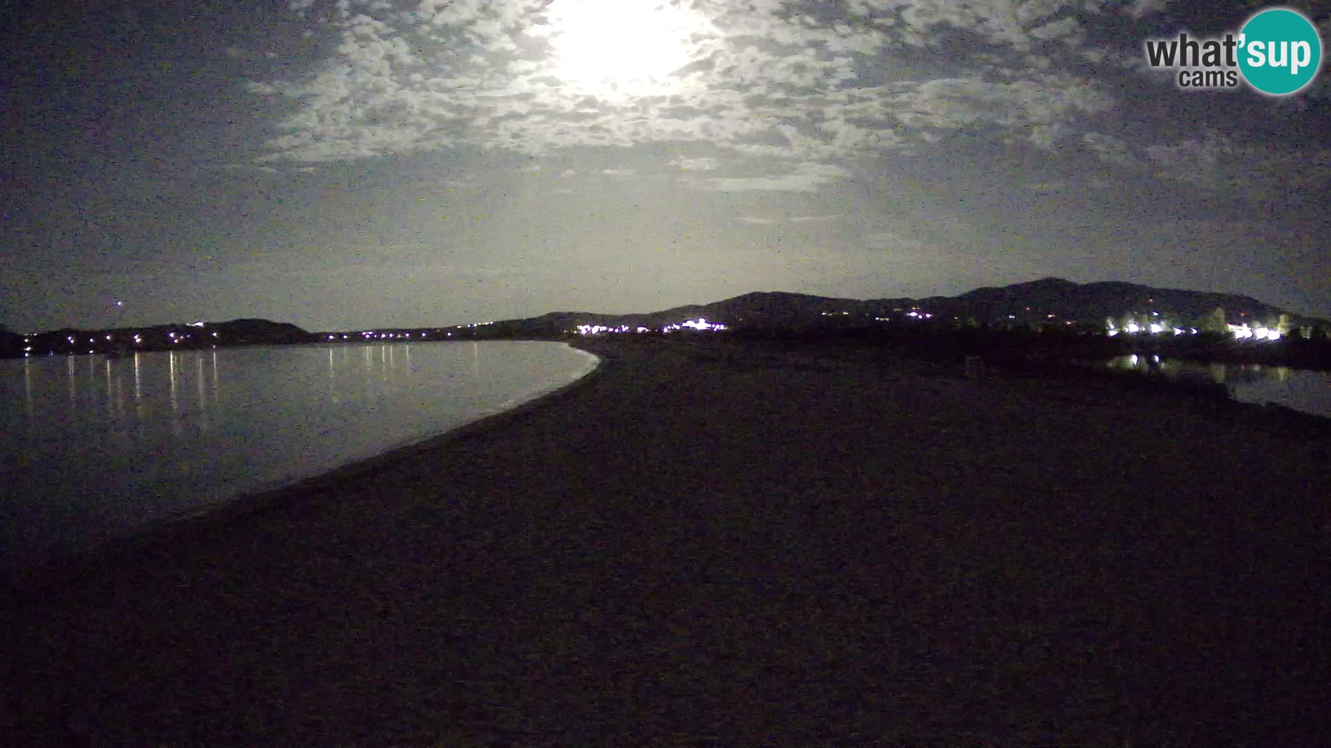 Olbia spletna kamera plaža Le Saline – Sardinija – Italija
