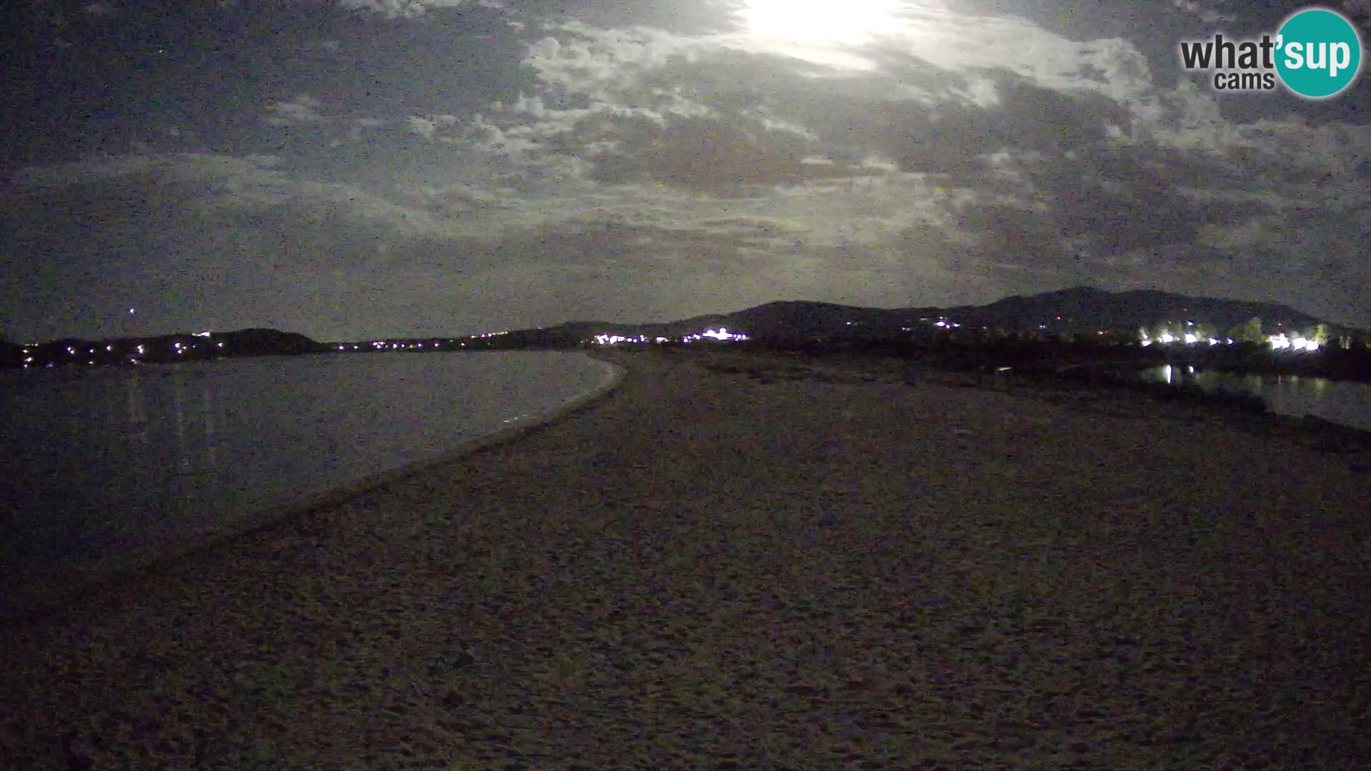 Olbia camera en vivo playa Le Saline – Cerdeña – Italia