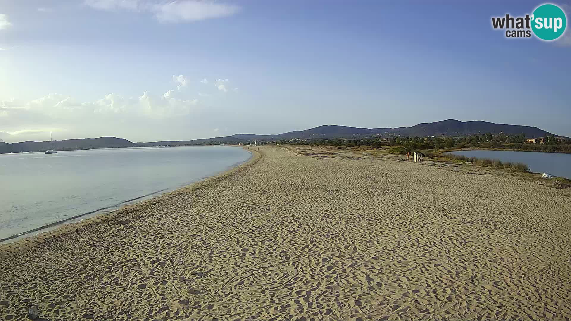 Olbia live webcam spiaggia Le Saline – Sardegna