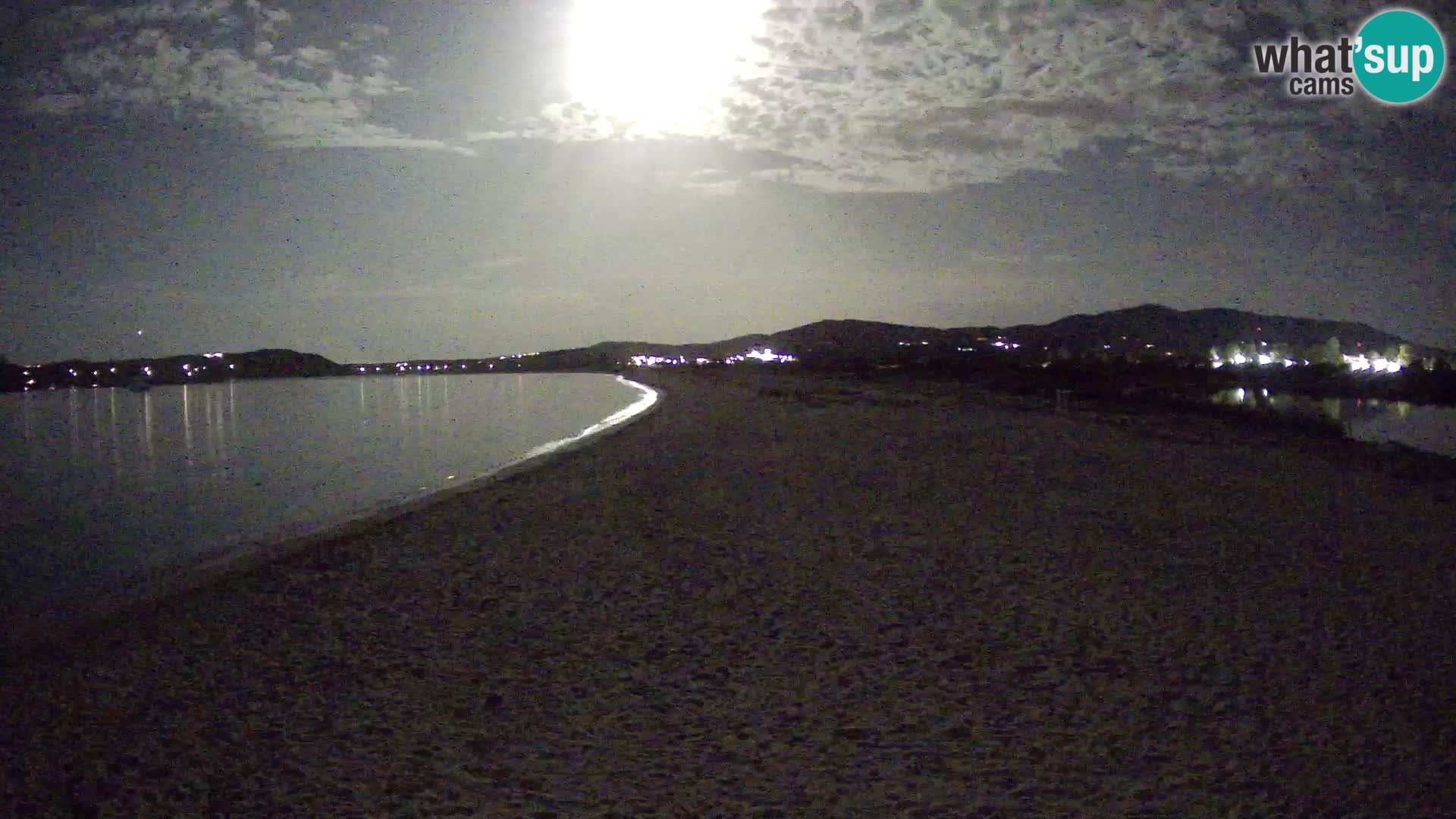 Olbia camera en vivo playa Le Saline – Cerdeña – Italia