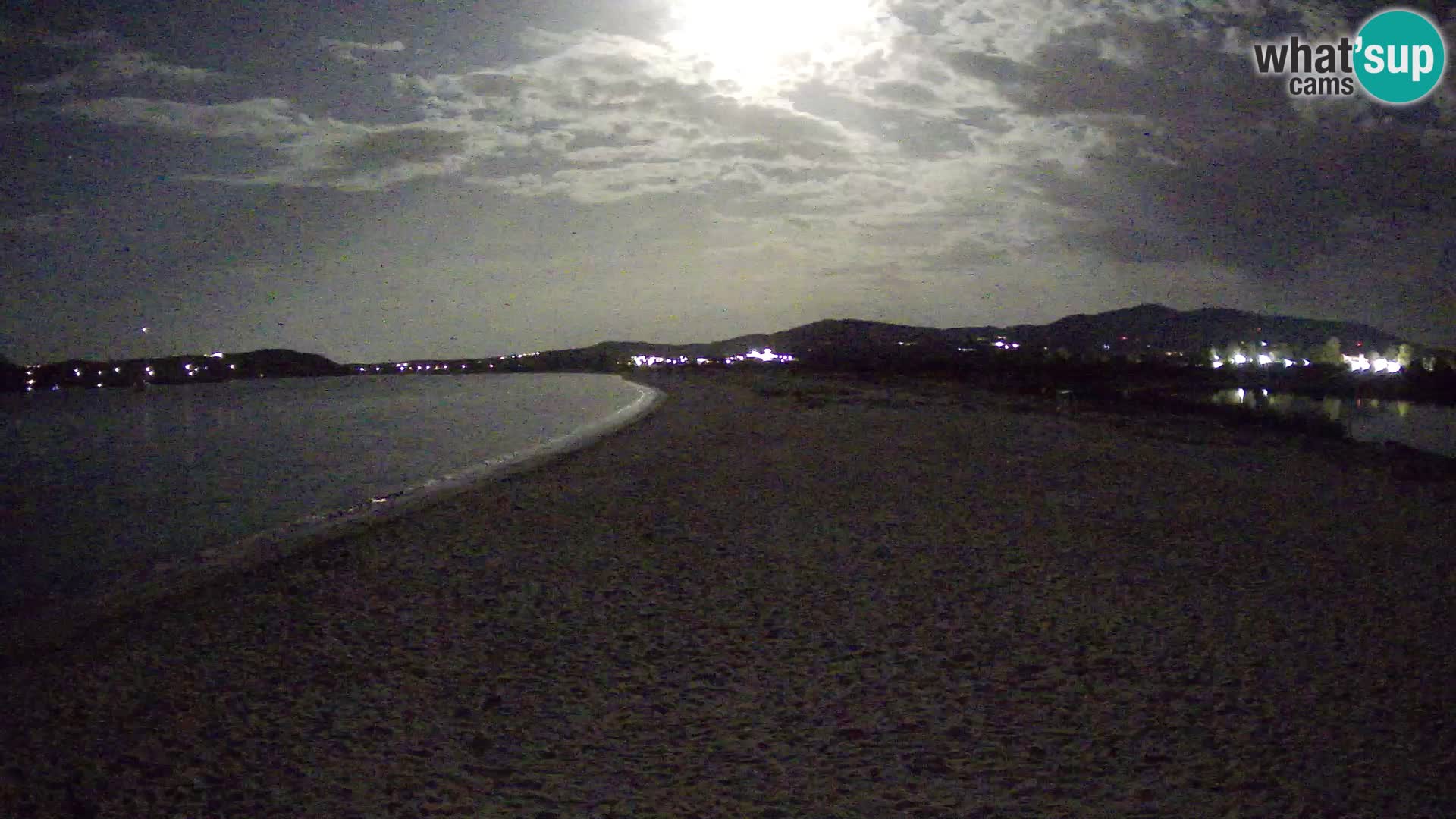Olbia live webcam spiaggia Le Saline – Sardegna