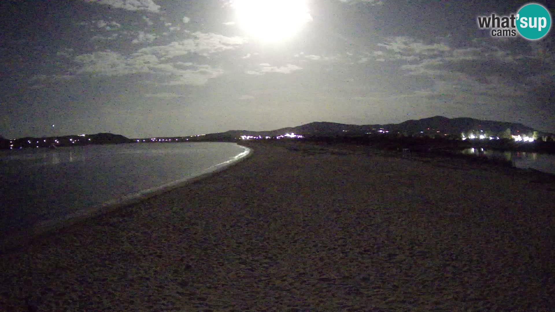 Olbia live webcam Le Saline beach – Sardinia