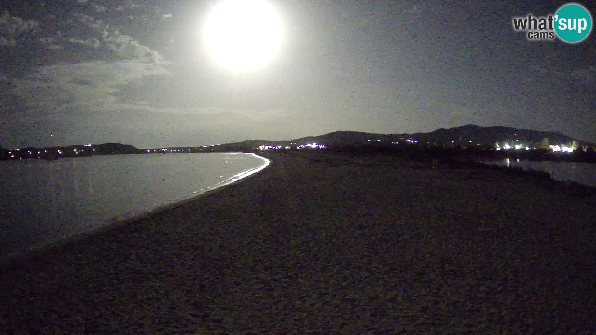 Olbia live webcam Le Saline beach – Sardinia