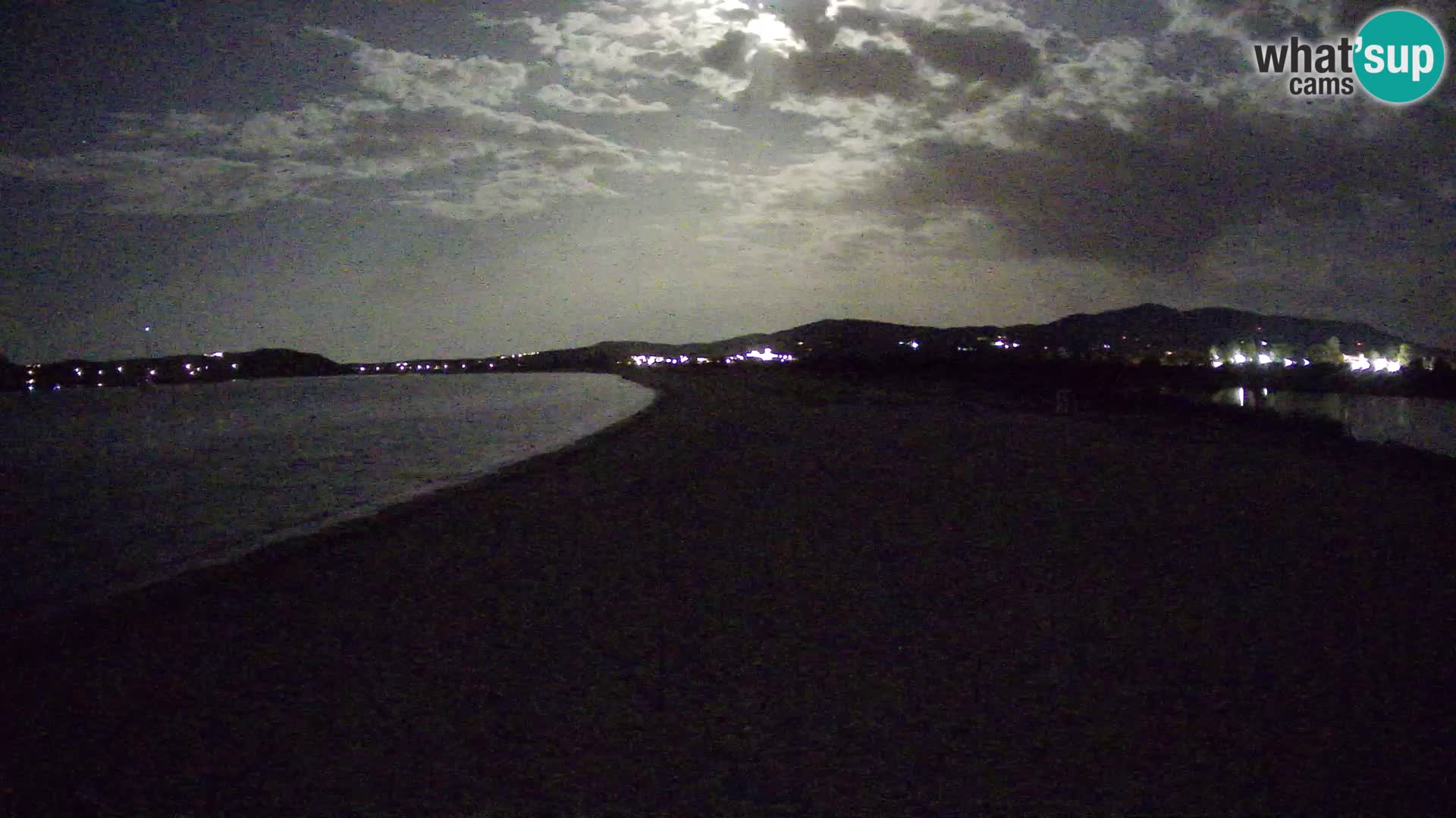 Olbia live webcam Le Saline beach – Sardinia