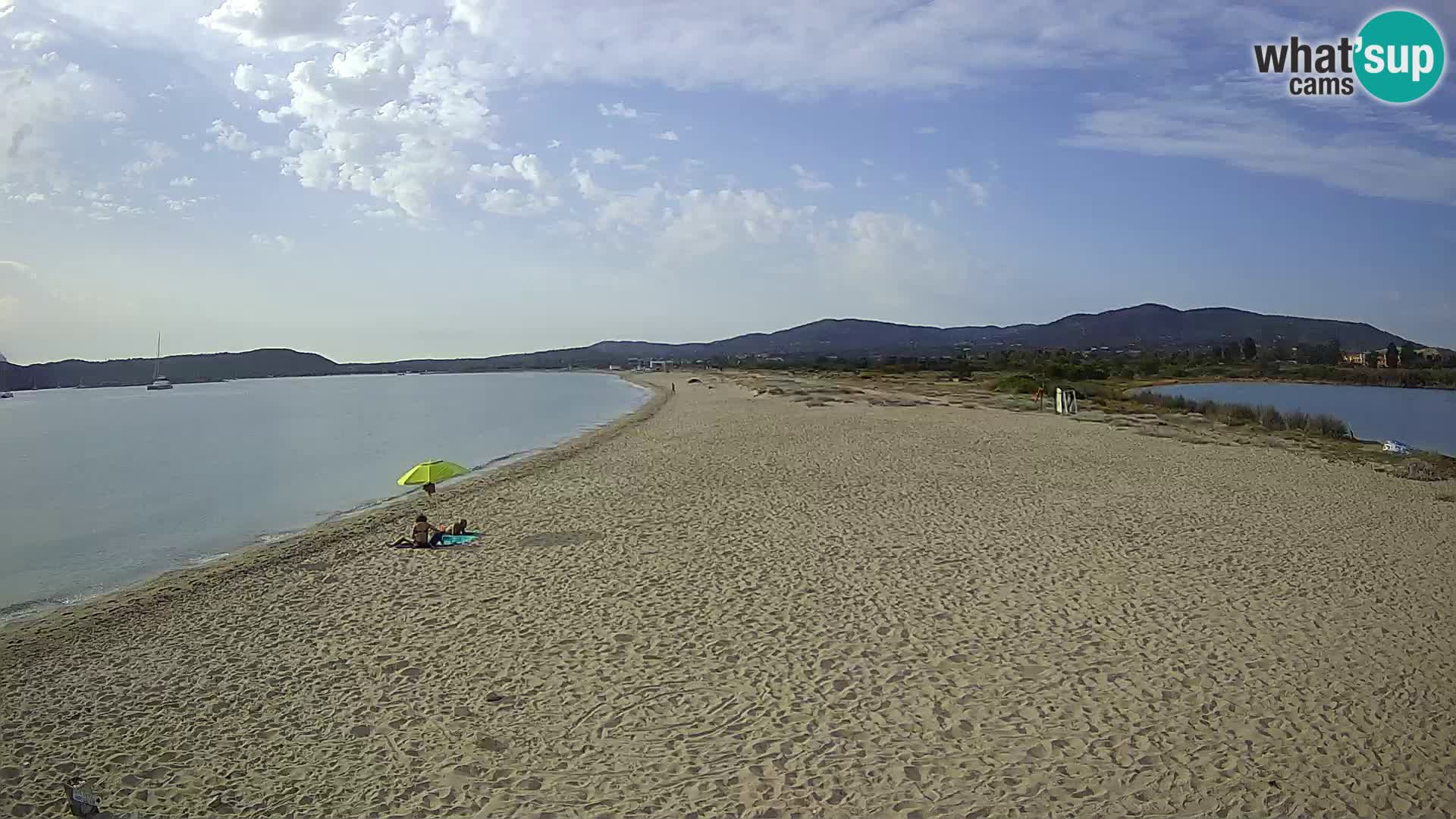 Olbia live webcam spiaggia Le Saline – Sardegna