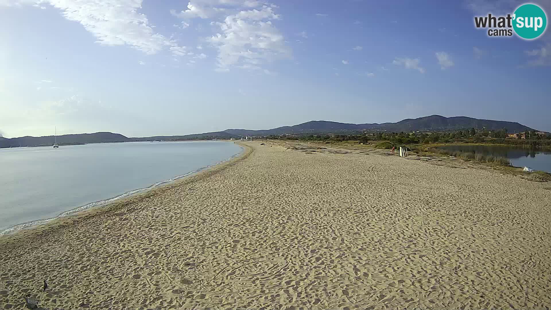 Olbia webcam Le Saline Strand – Sardinien – Italien