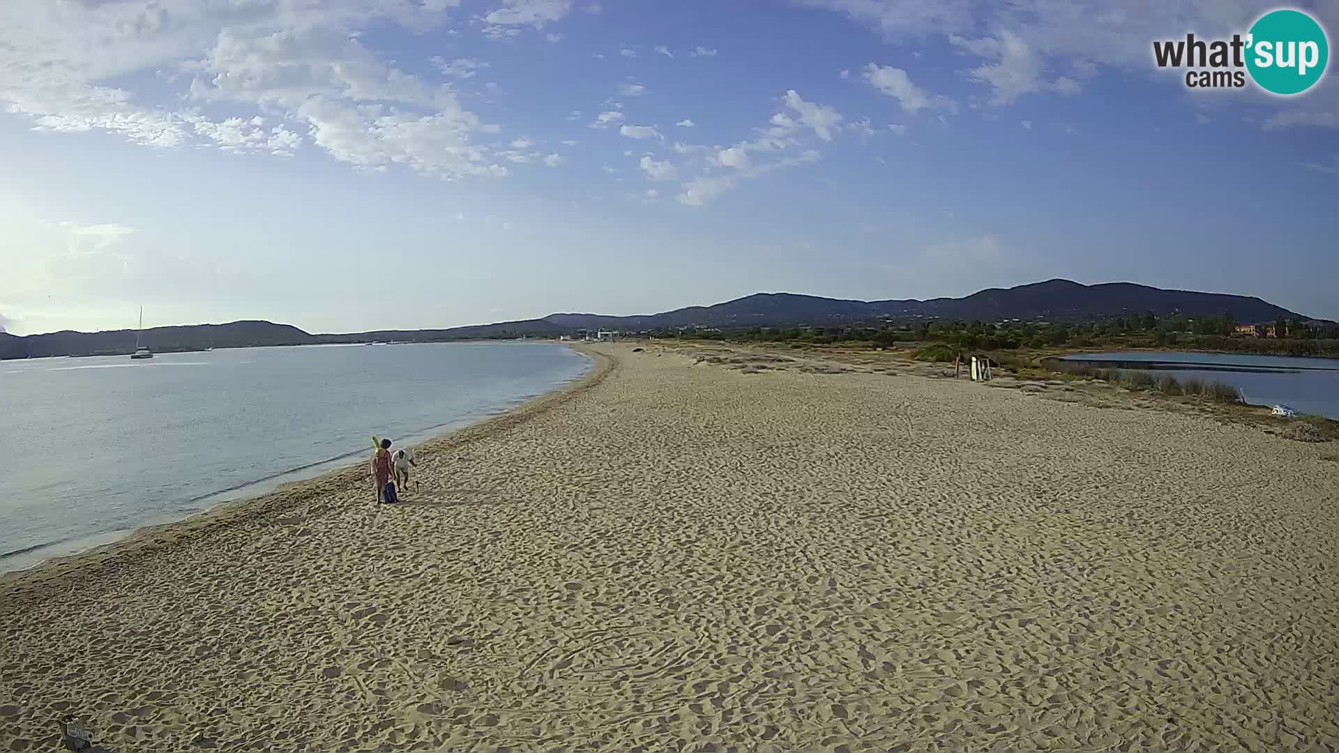 Olbia webcam Le Saline Strand – Sardinien – Italien