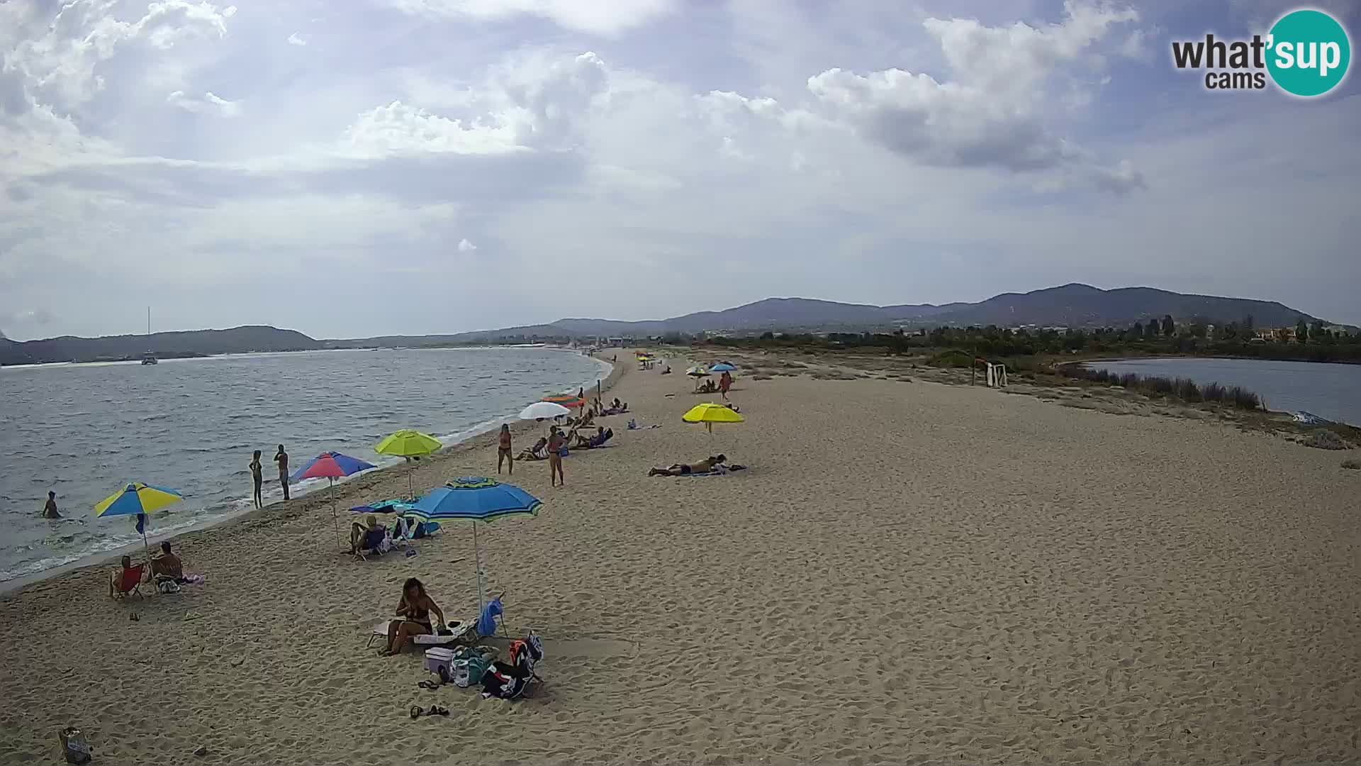 Olbia live webcam Le Saline beach – Sardinia
