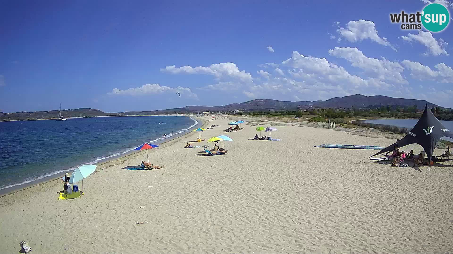 Olbia live webcam Le Saline beach – Sardinia