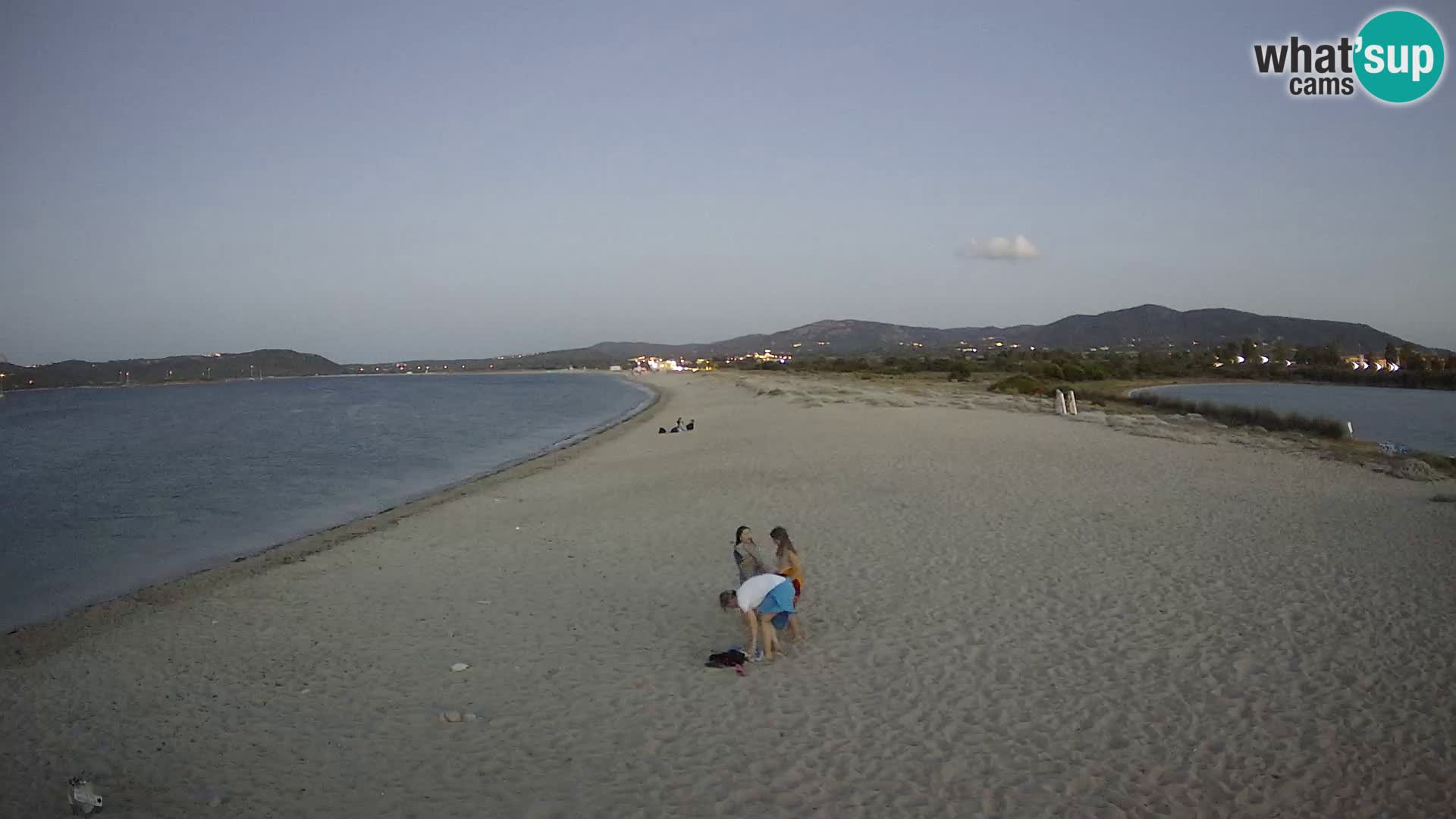 Olbia camera en vivo playa Le Saline – Cerdeña – Italia