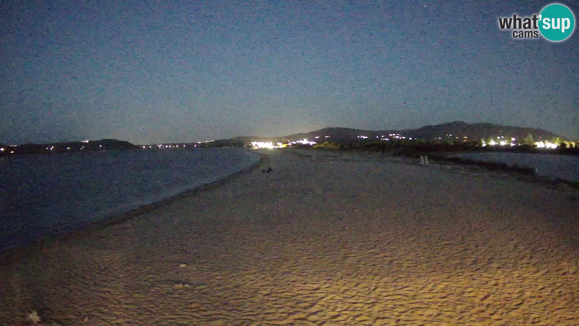 Olbia camera en vivo playa Le Saline – Cerdeña – Italia