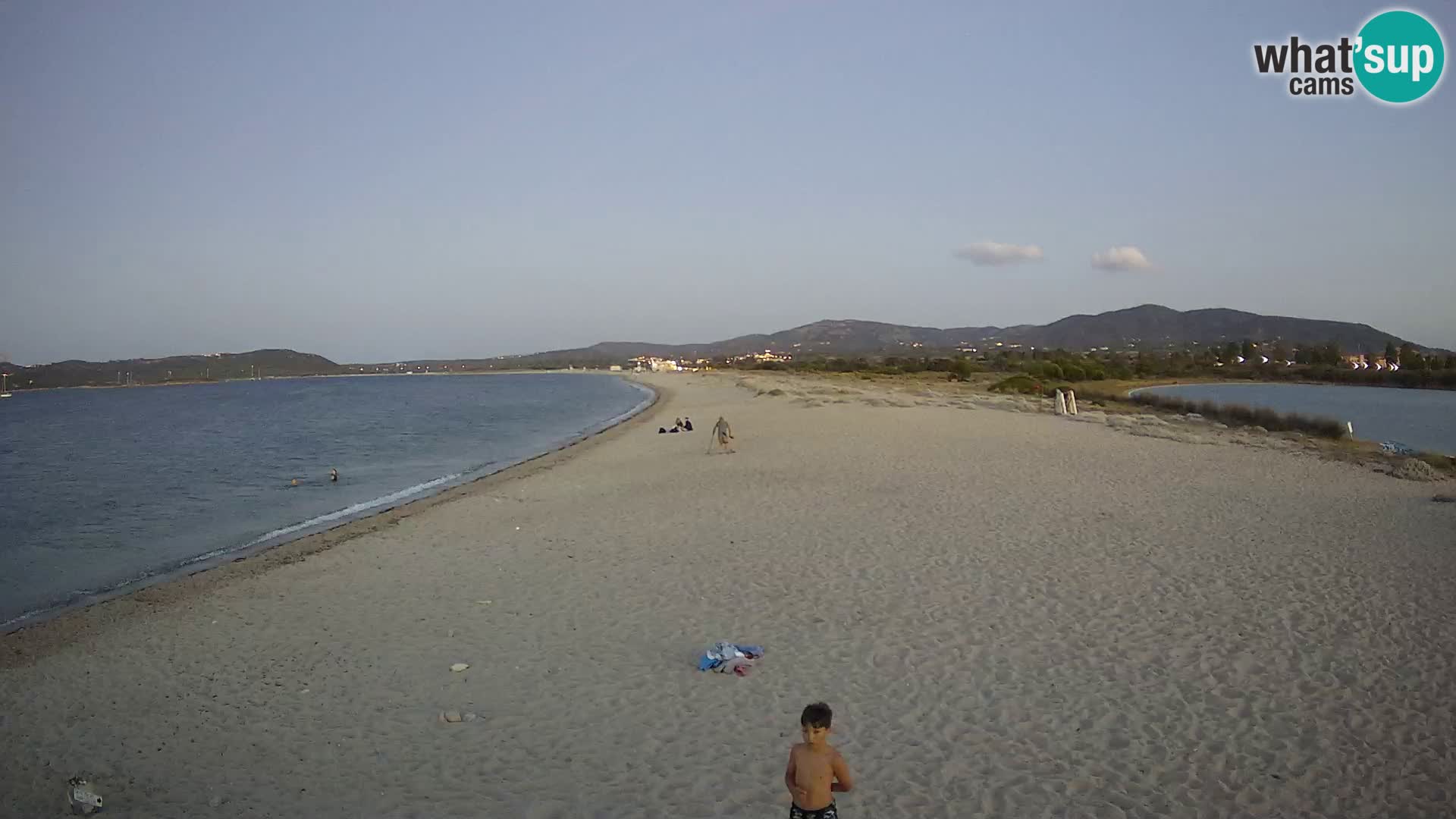 Olbia camera en vivo playa Le Saline – Cerdeña – Italia