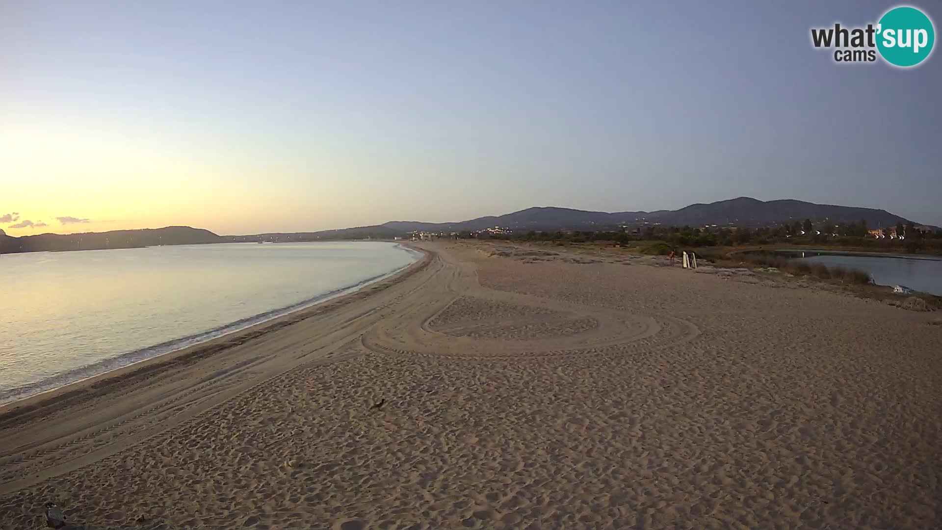 Olbia live webcam Le Saline beach – Sardinia