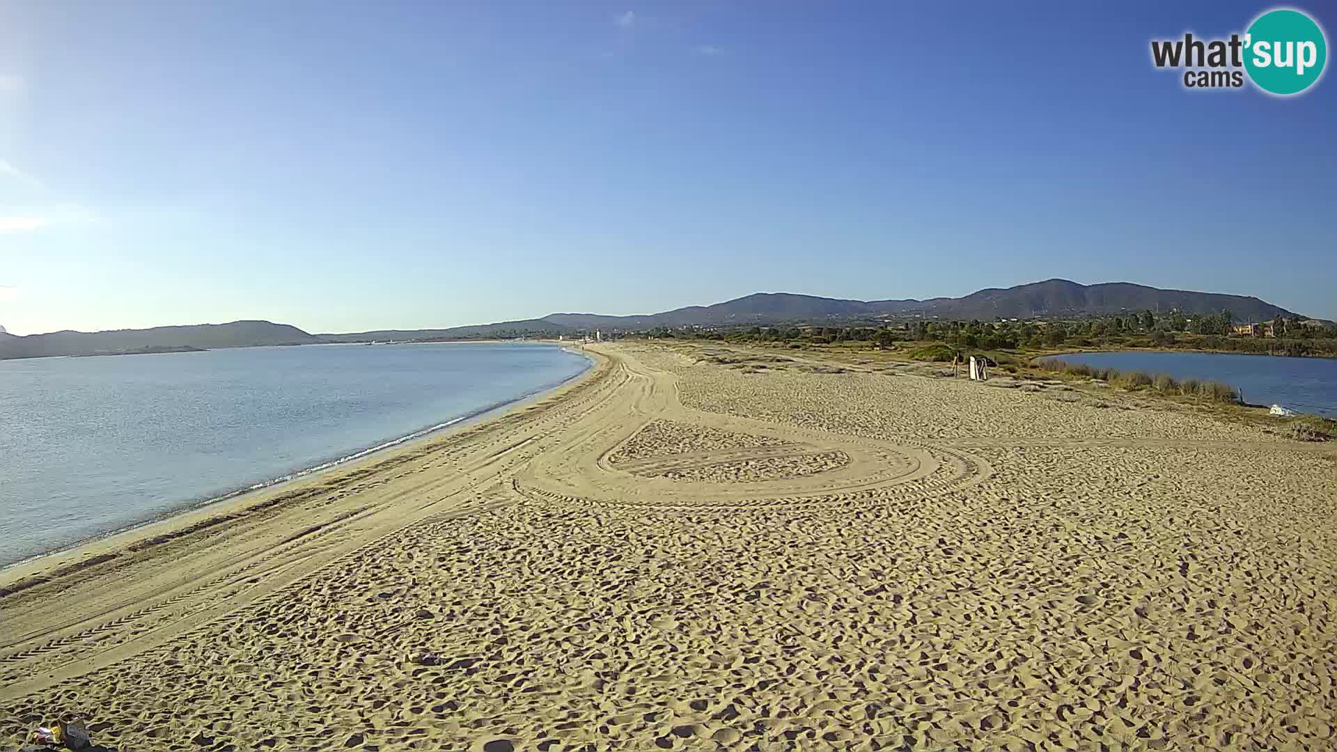 Olbia webcam Le Saline Strand – Sardinien – Italien