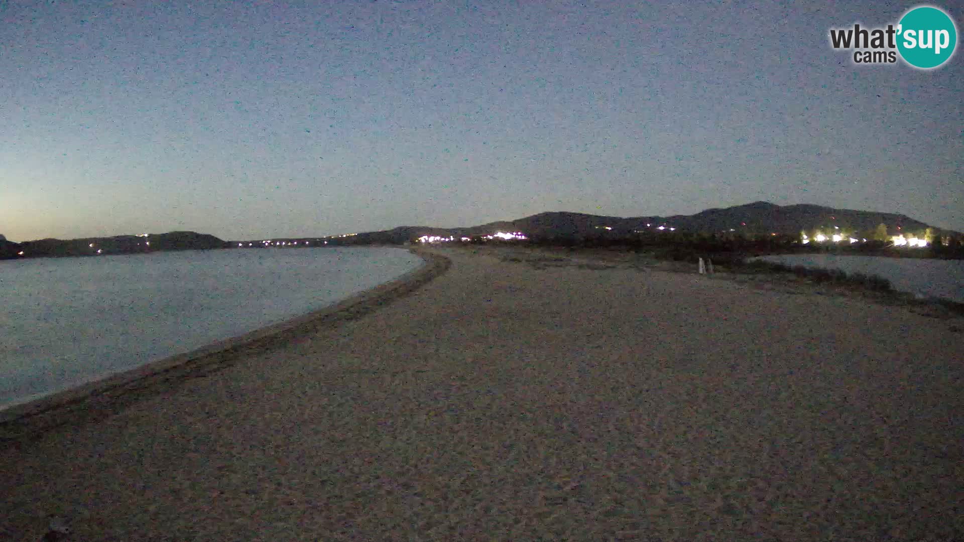 Olbia camera en vivo playa Le Saline – Cerdeña – Italia