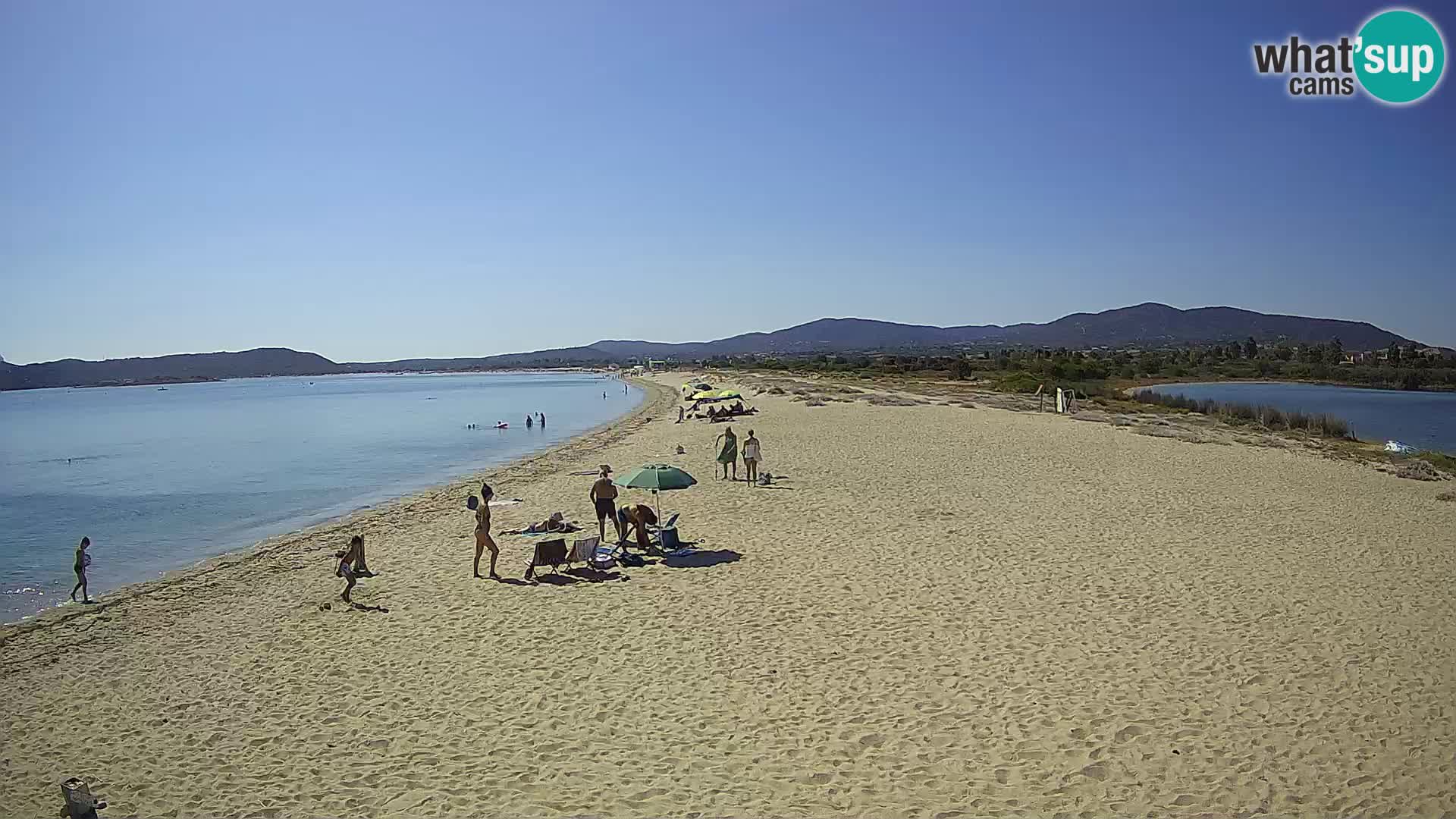 Olbia live webcam spiaggia Le Saline – Sardegna