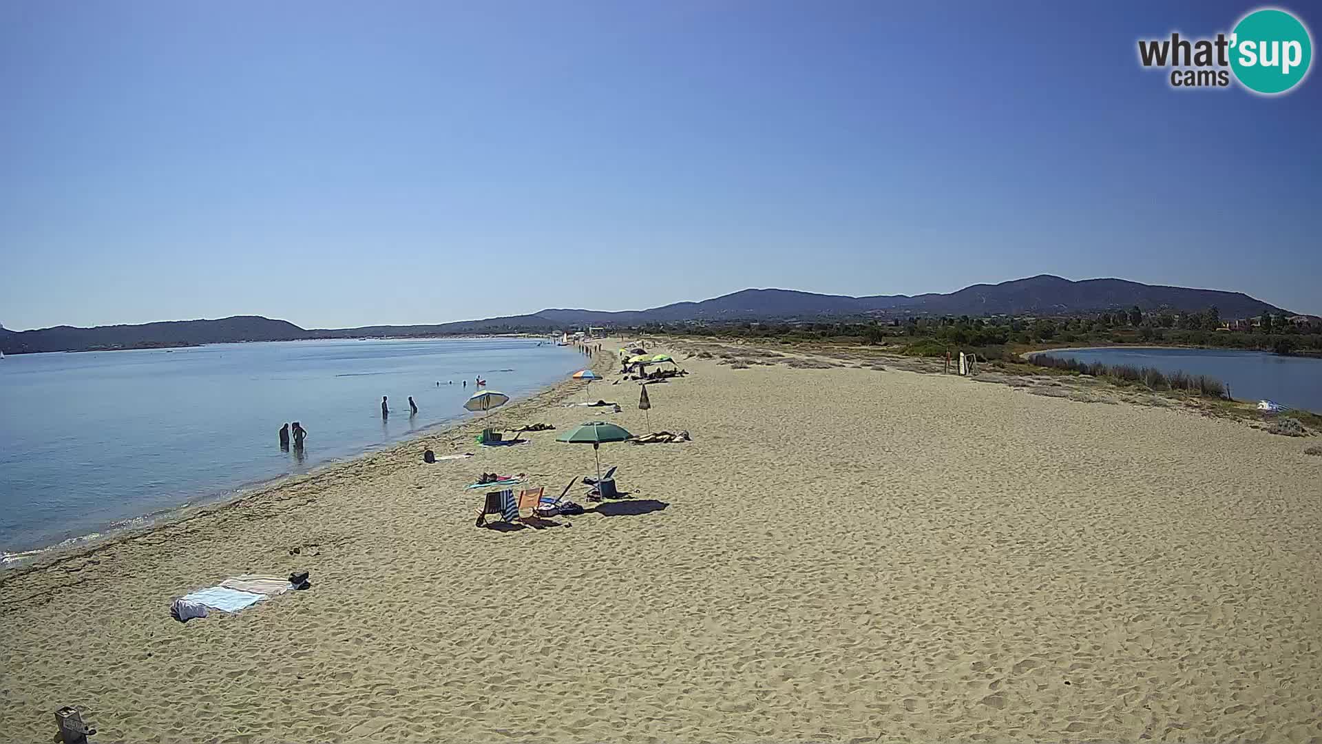 Olbia live webcam spiaggia Le Saline – Sardegna