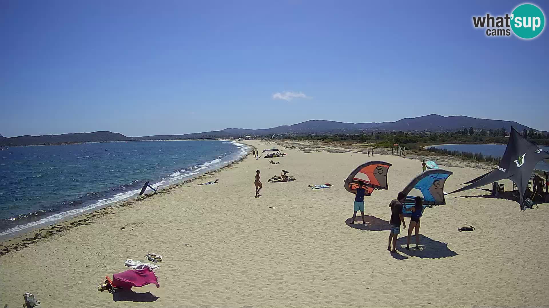 Olbia webcam Le Saline Strand – Sardinien – Italien