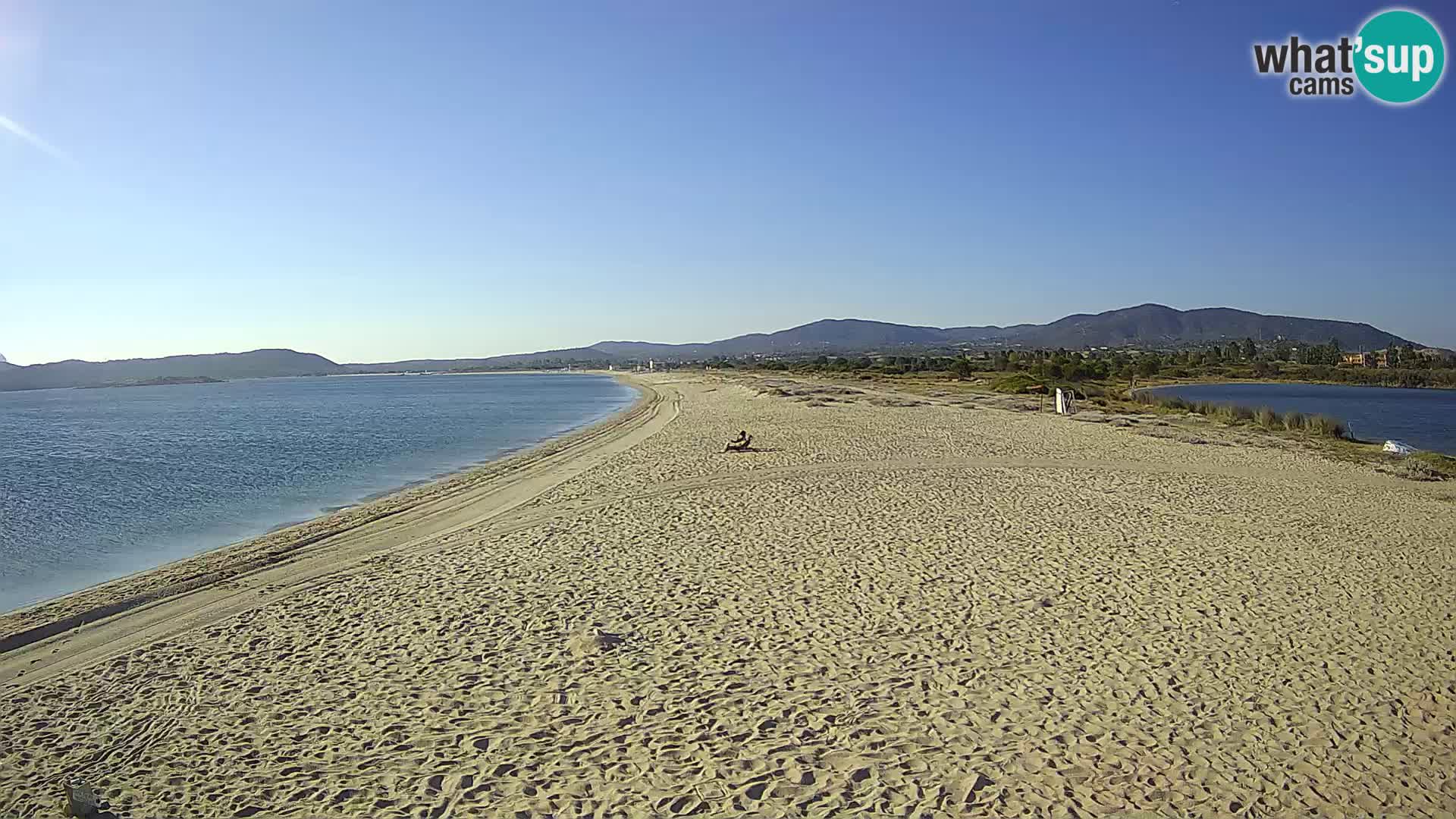 Olbia live webcam spiaggia Le Saline – Sardegna