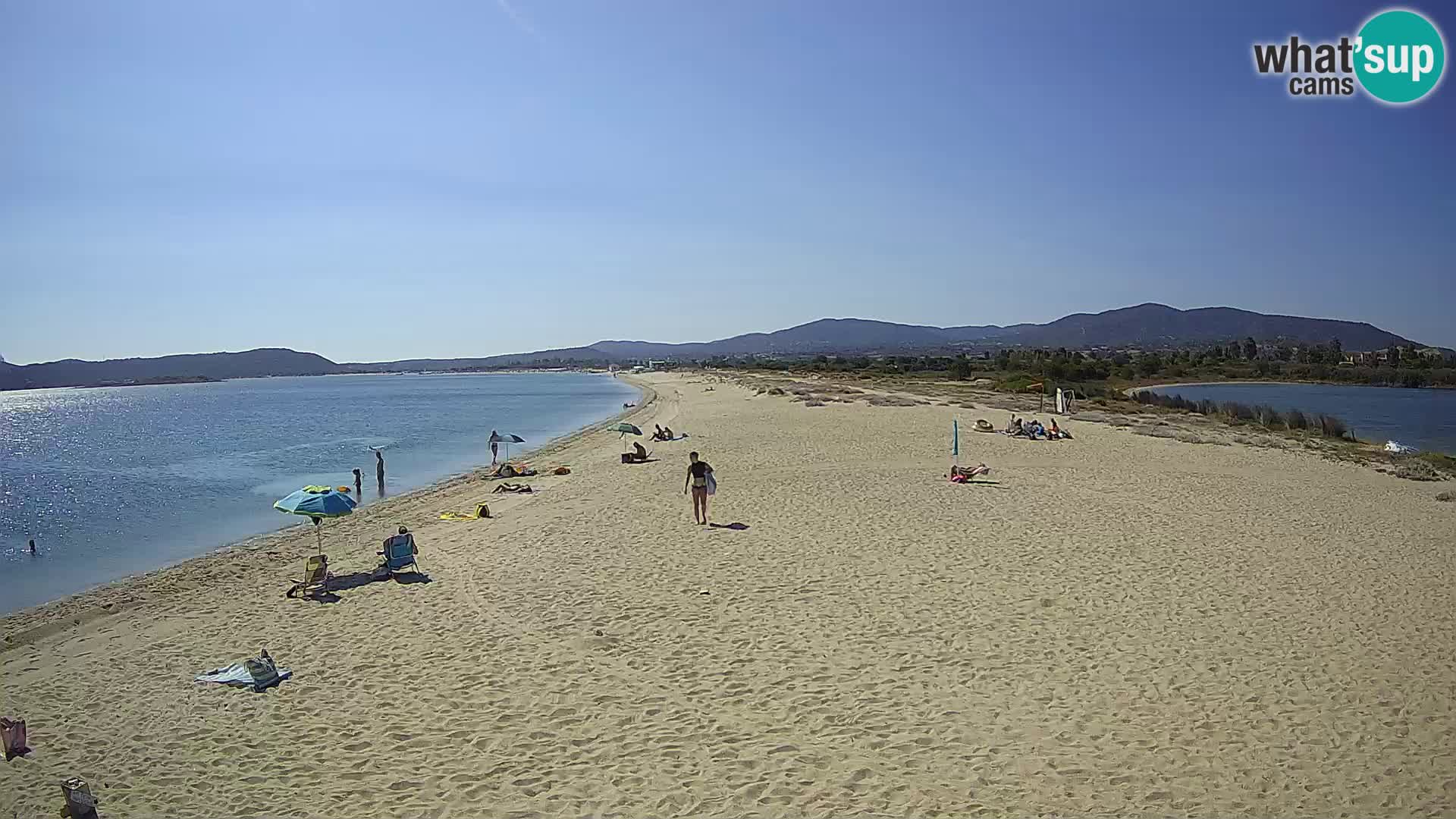 Olbia webcam Le Saline Strand – Sardinien – Italien