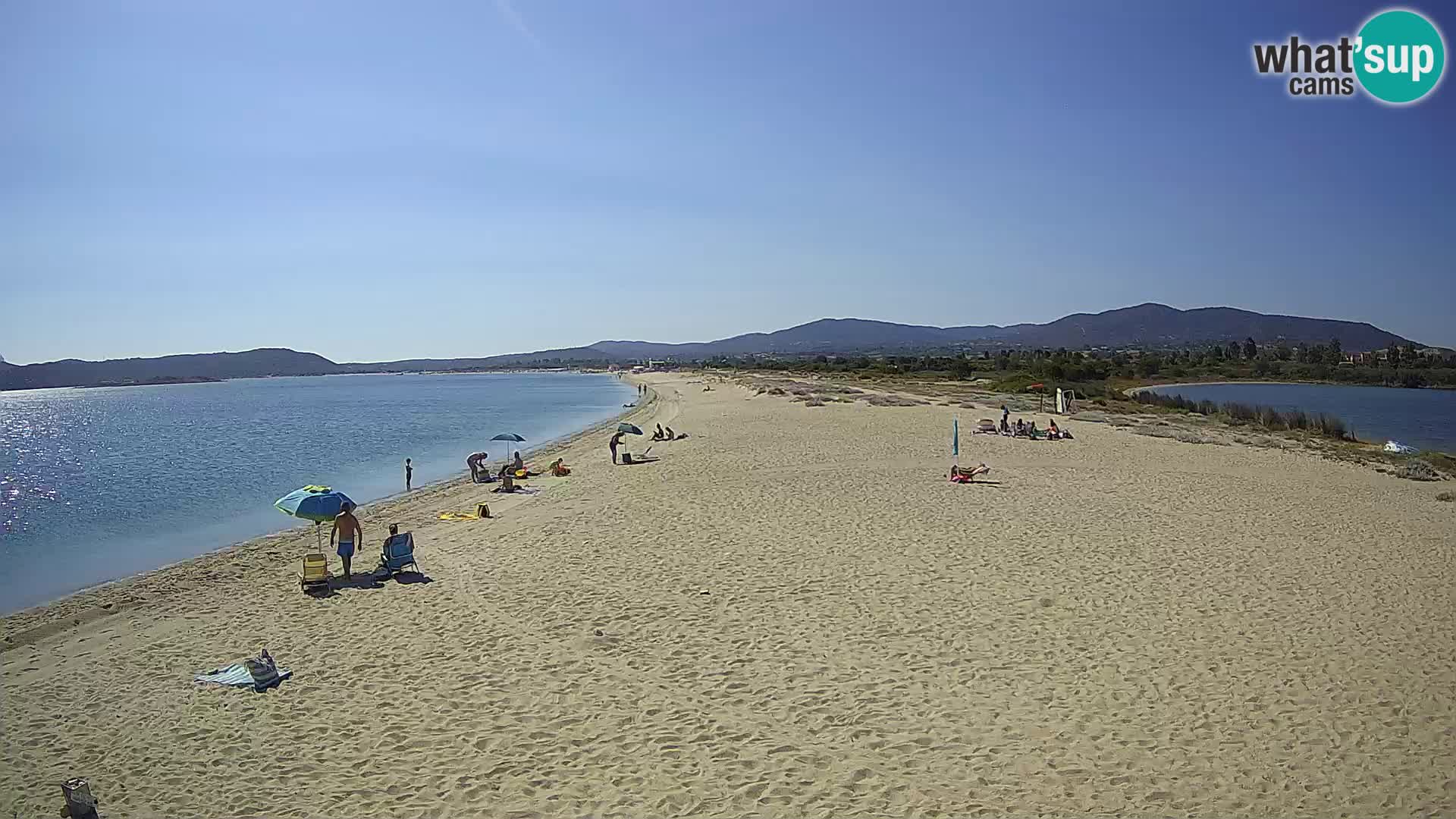 Olbia webcam Le Saline Strand – Sardinien – Italien