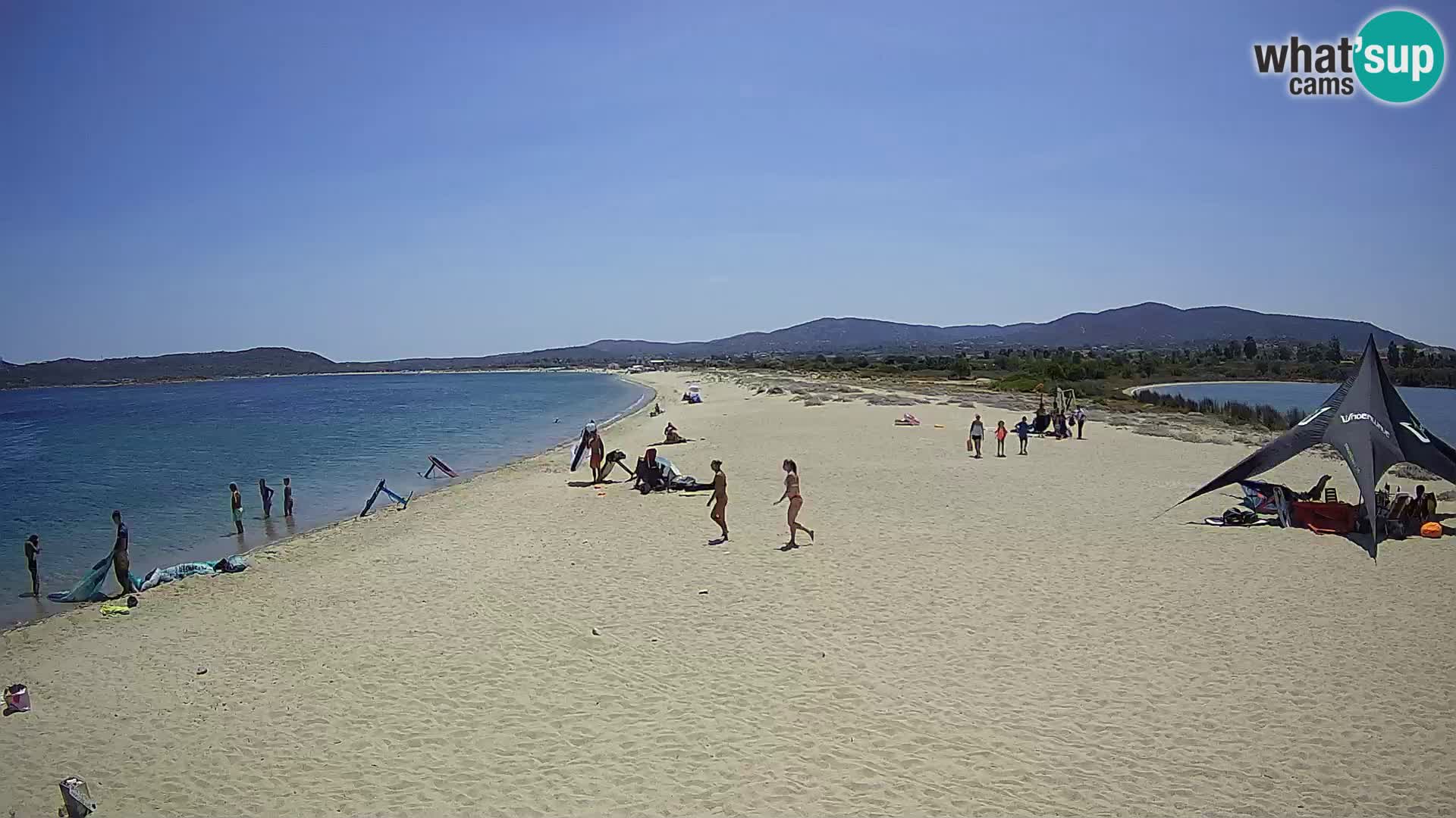 Olbia livecam Le Saline beach – Sardaigne – Italie