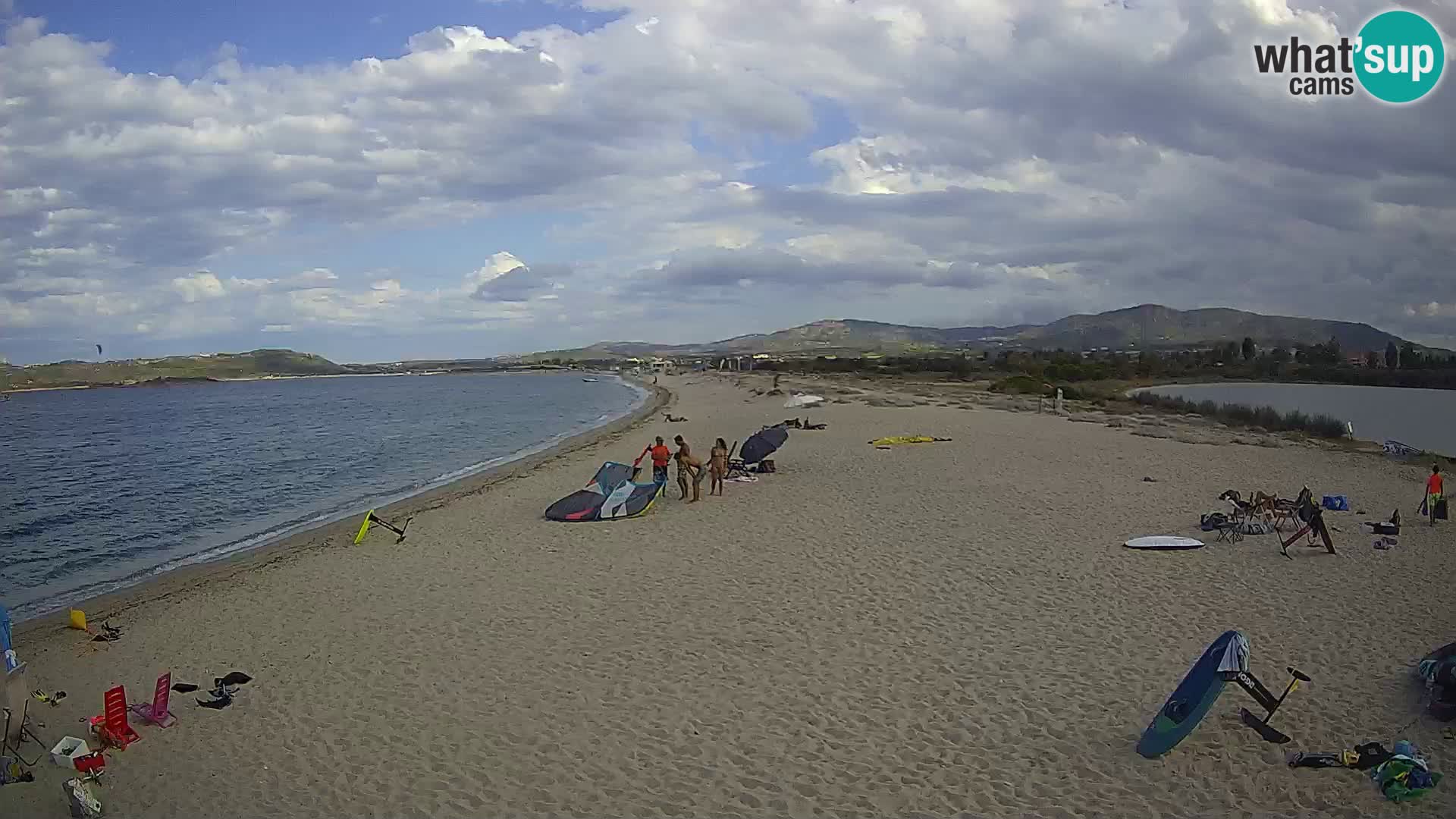 Olbia web kamera plaža Le Saline – Sardinija – Italija