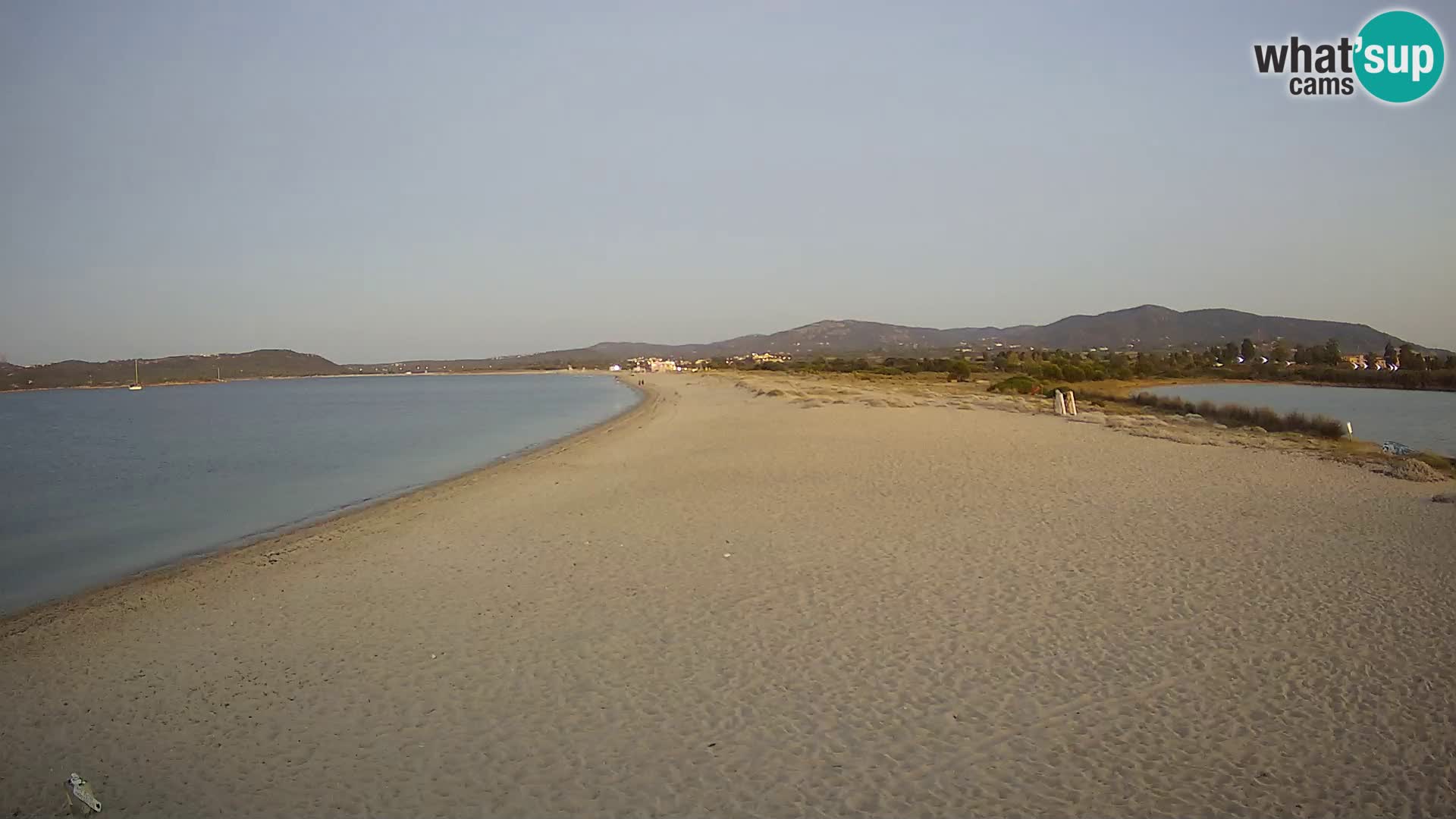 Olbia livecam Le Saline beach – Sardaigne – Italie