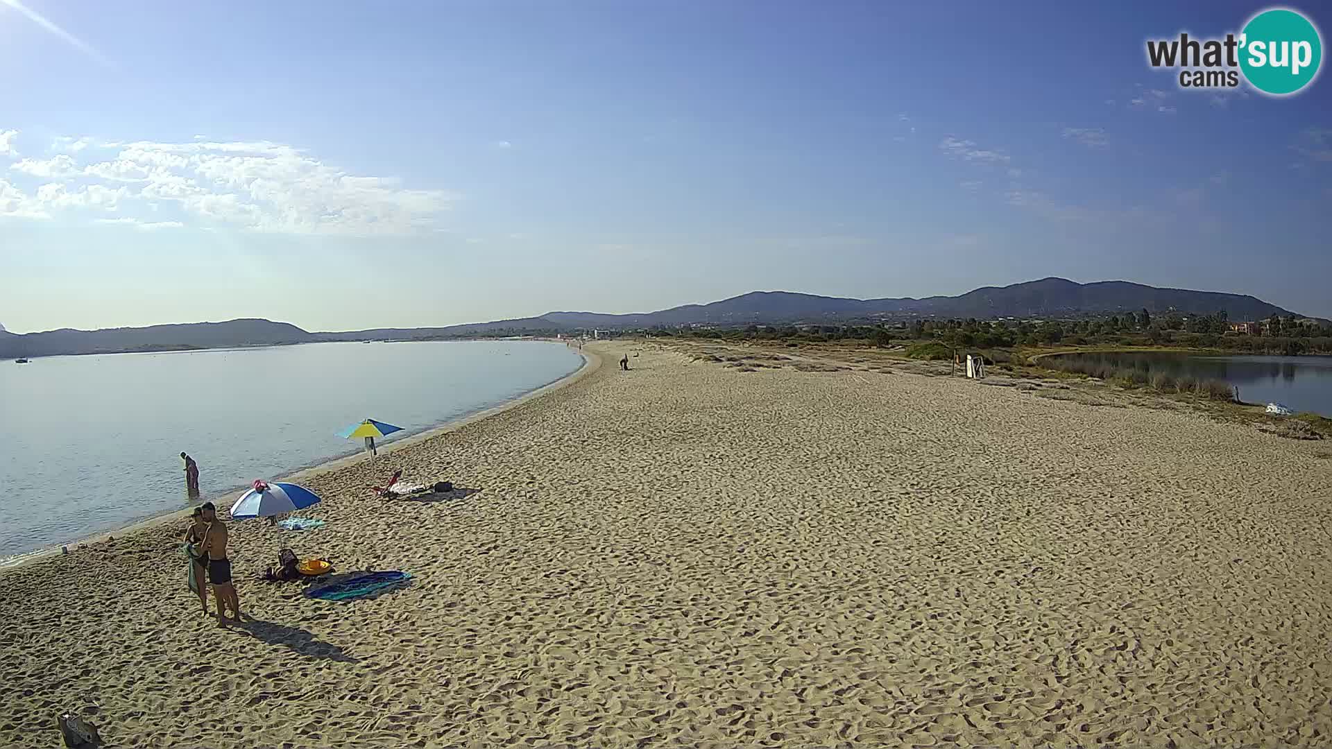 Olbia web kamera plaža Le Saline – Sardinija – Italija