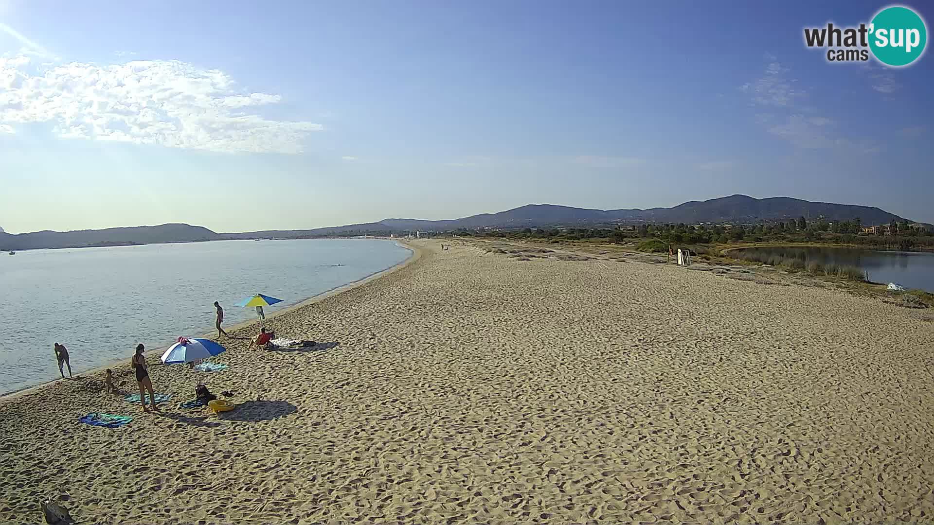Olbia live webcam Le Saline beach – Sardinia