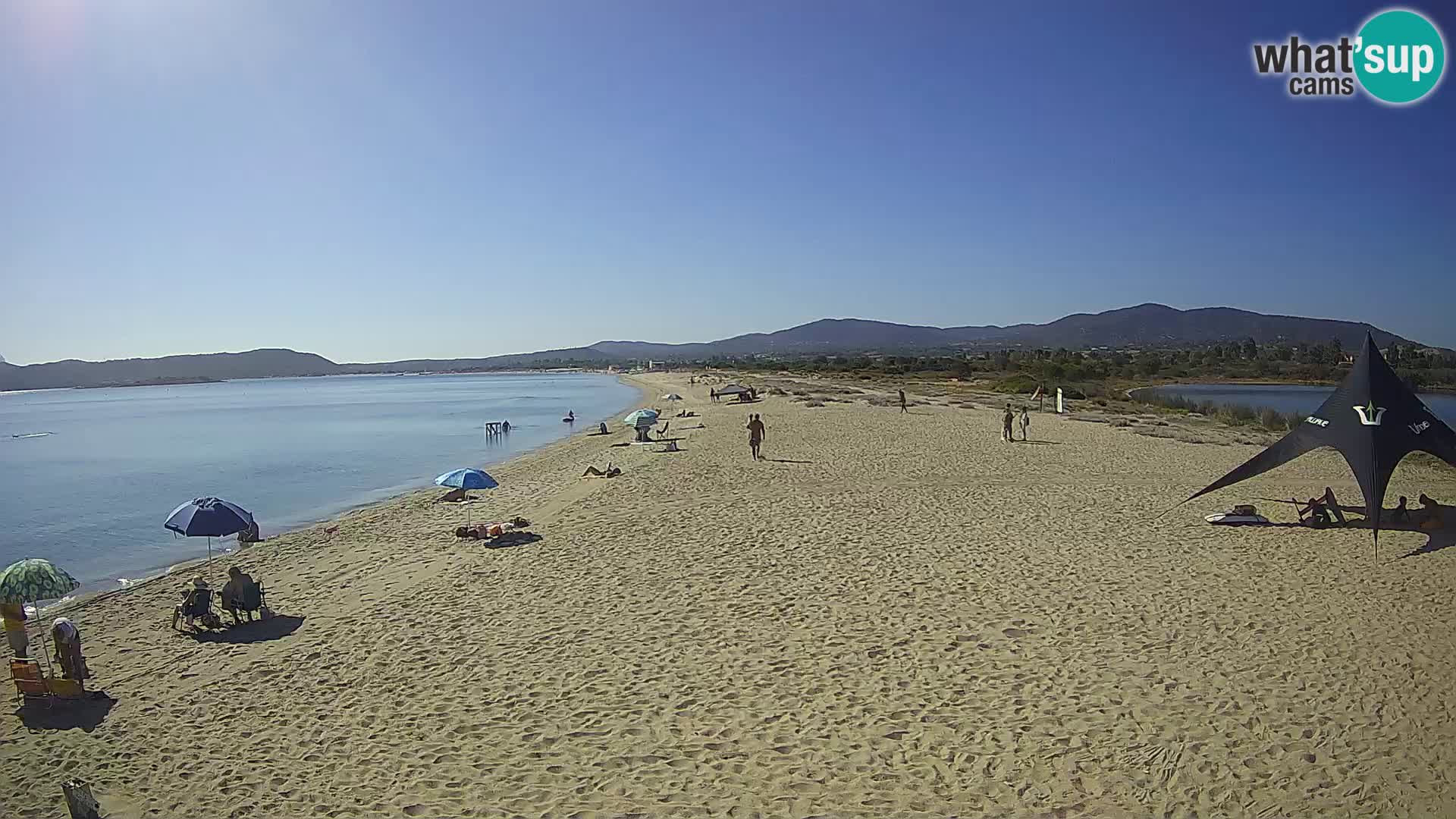 Olbia webcam Le Saline Strand – Sardinien – Italien