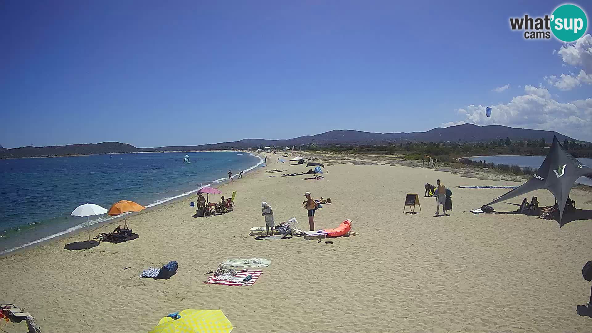 Olbia live webcam spiaggia Le Saline – Sardegna
