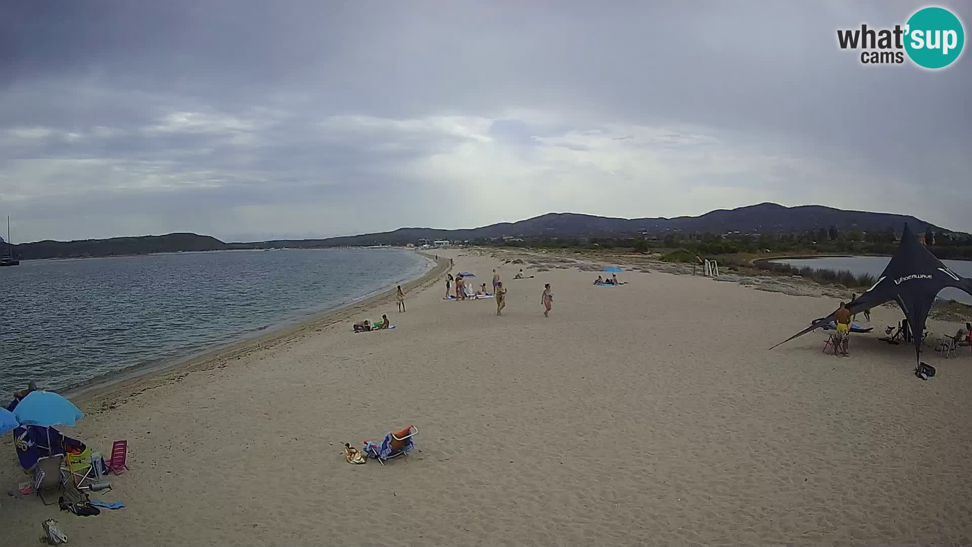 Olbia webcam Le Saline Strand – Sardinien – Italien