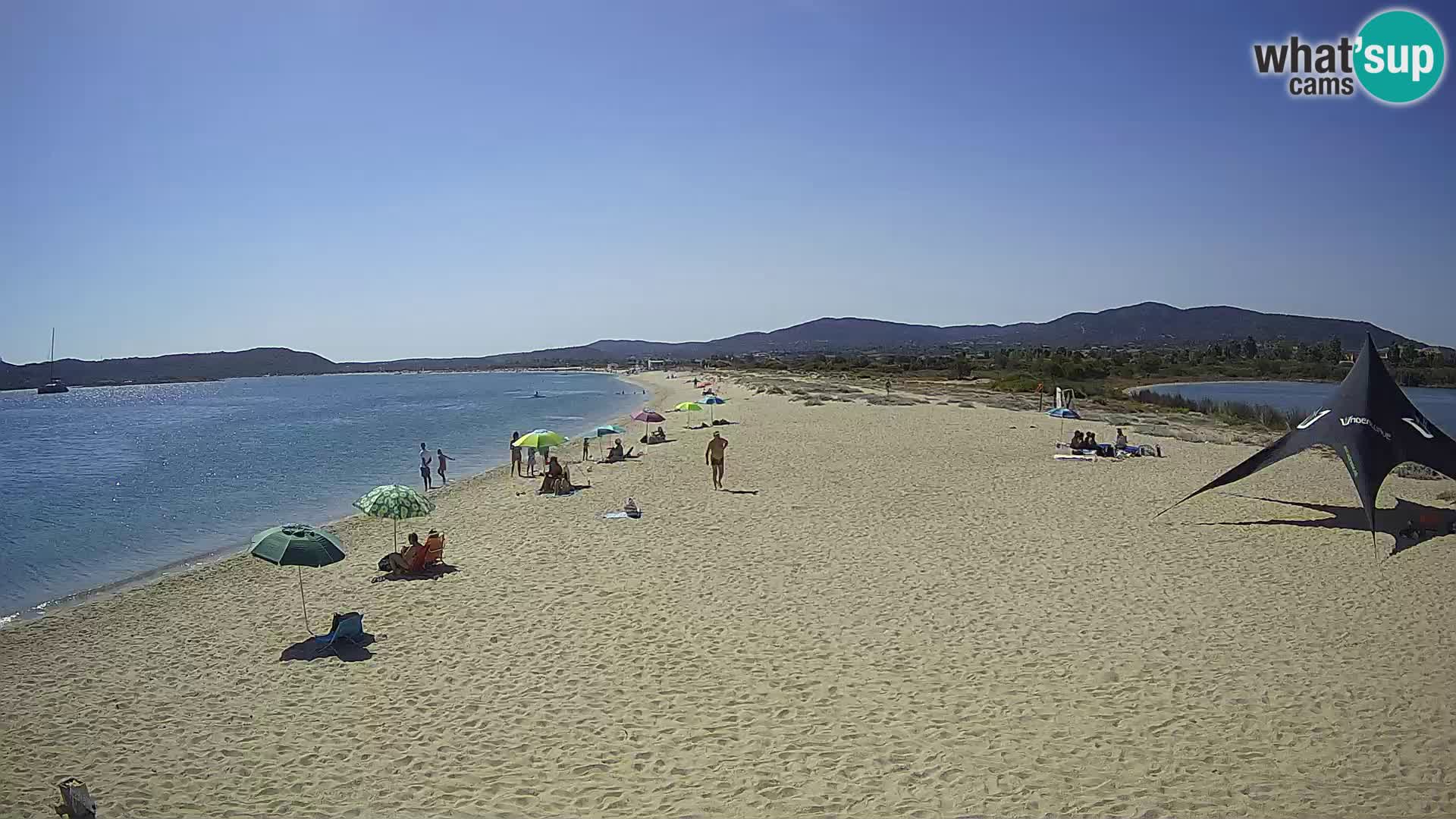 Olbia camera en vivo playa Le Saline – Cerdeña – Italia