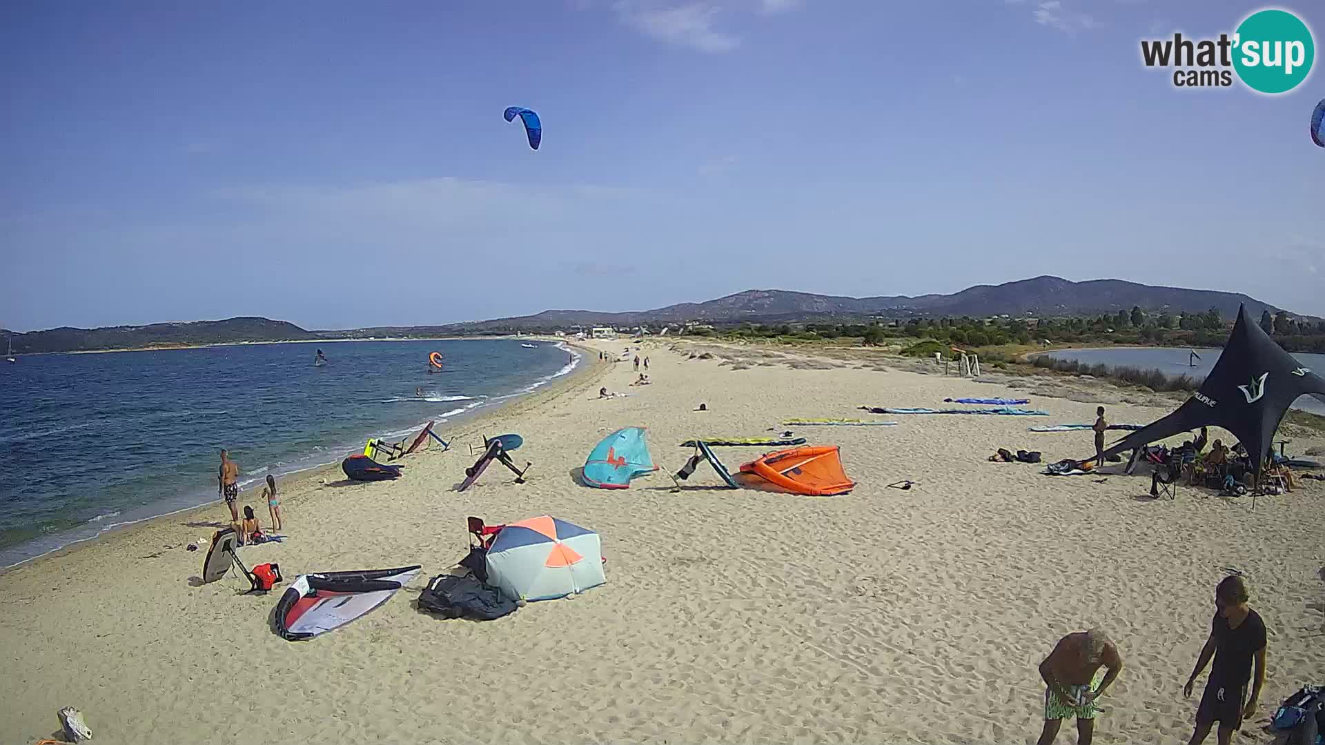 Olbia live webcam Le Saline beach – Sardinia