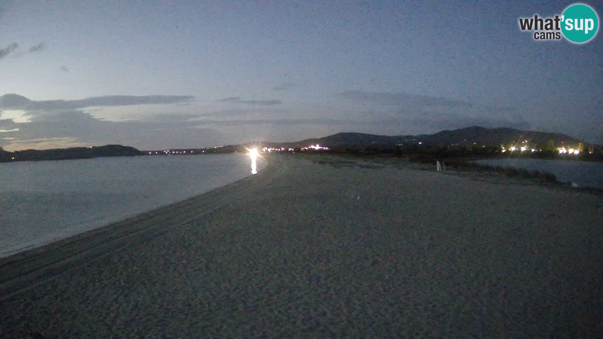 Olbia live webcam Le Saline beach – Sardinia