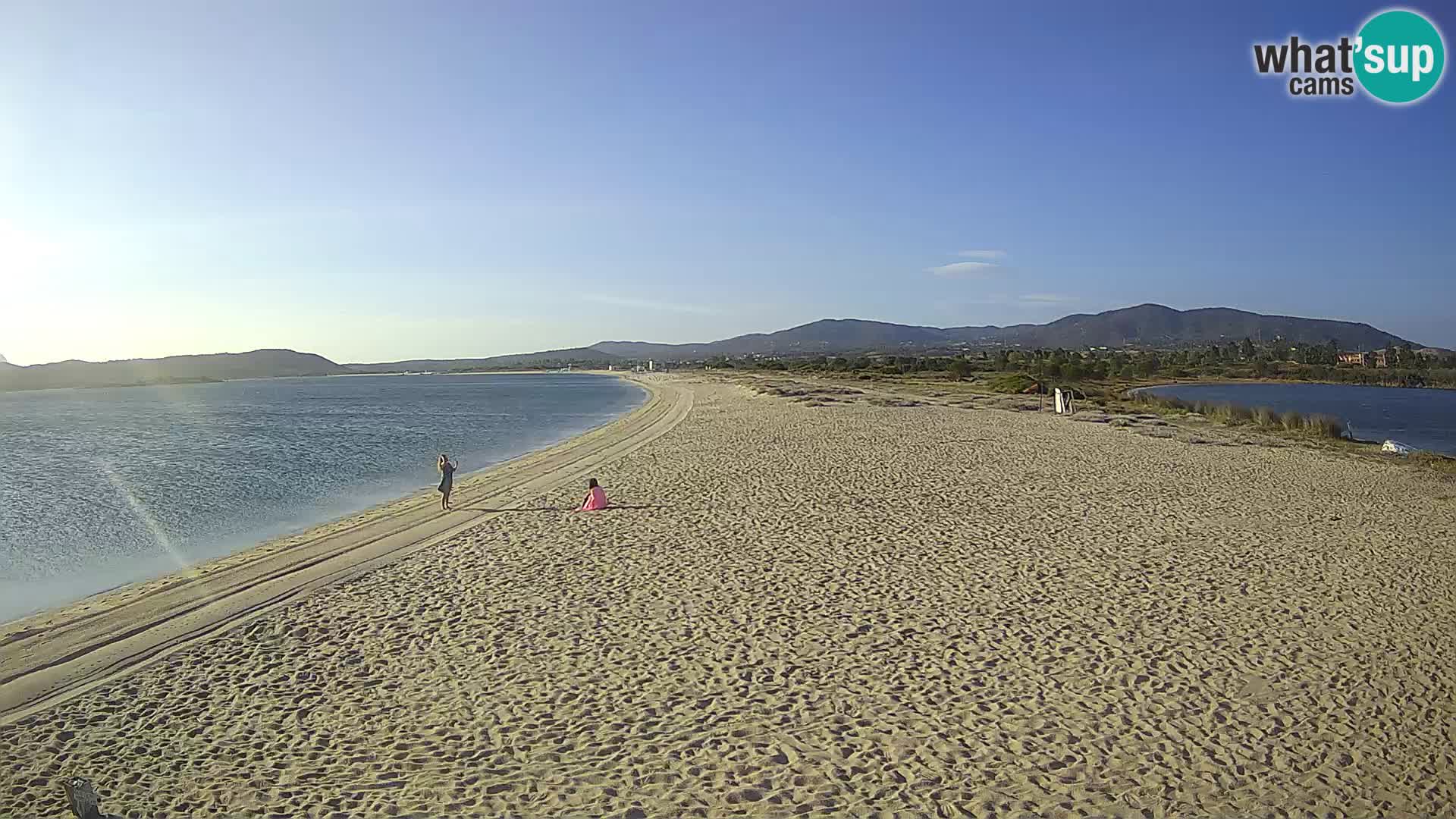 Olbia live webcam Le Saline beach – Sardinia
