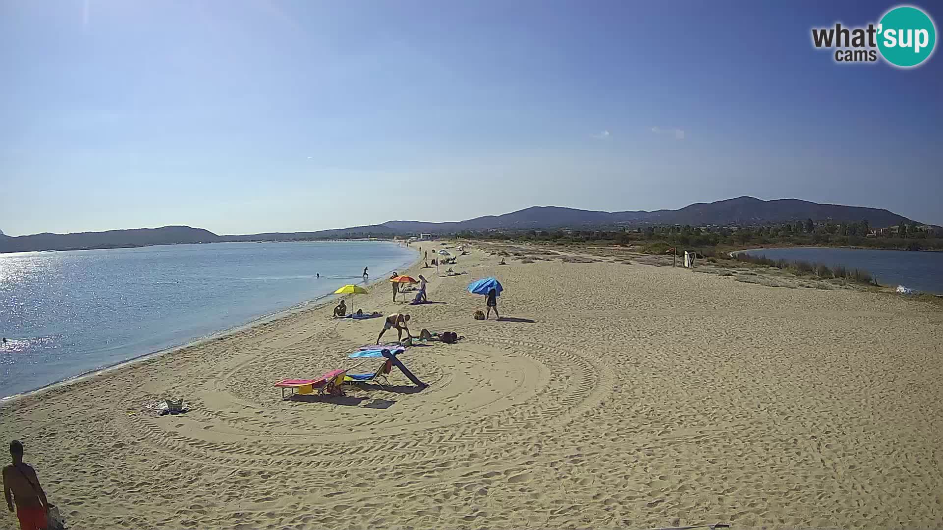 Olbia camera en vivo playa Le Saline – Cerdeña – Italia