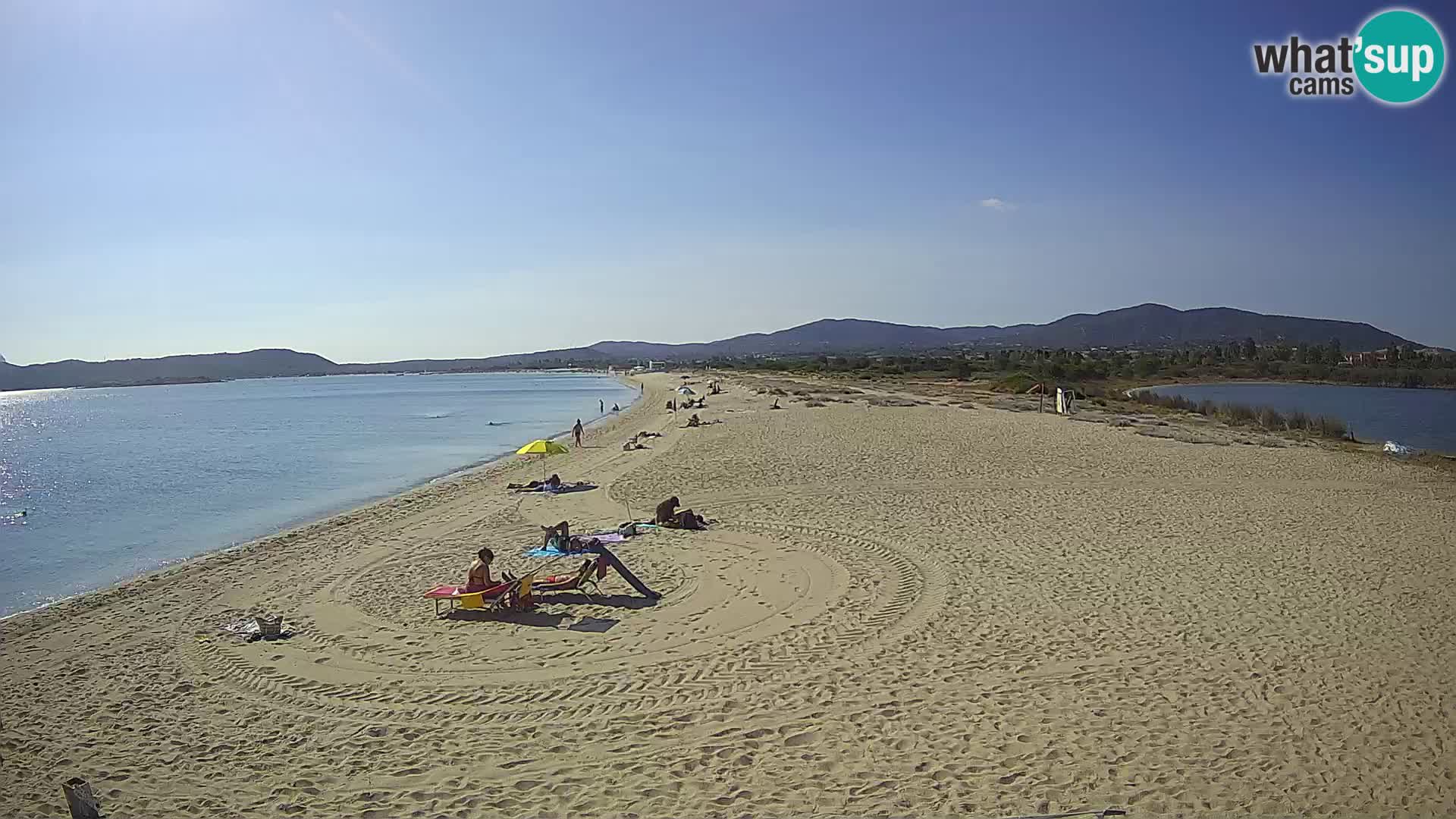 Olbia webcam Le Saline Strand – Sardinien – Italien