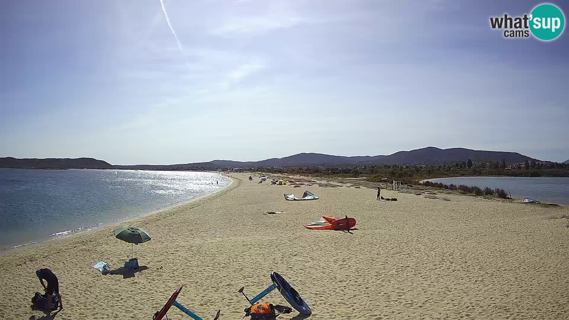 Olbia live webcam Le Saline beach – Sardinia
